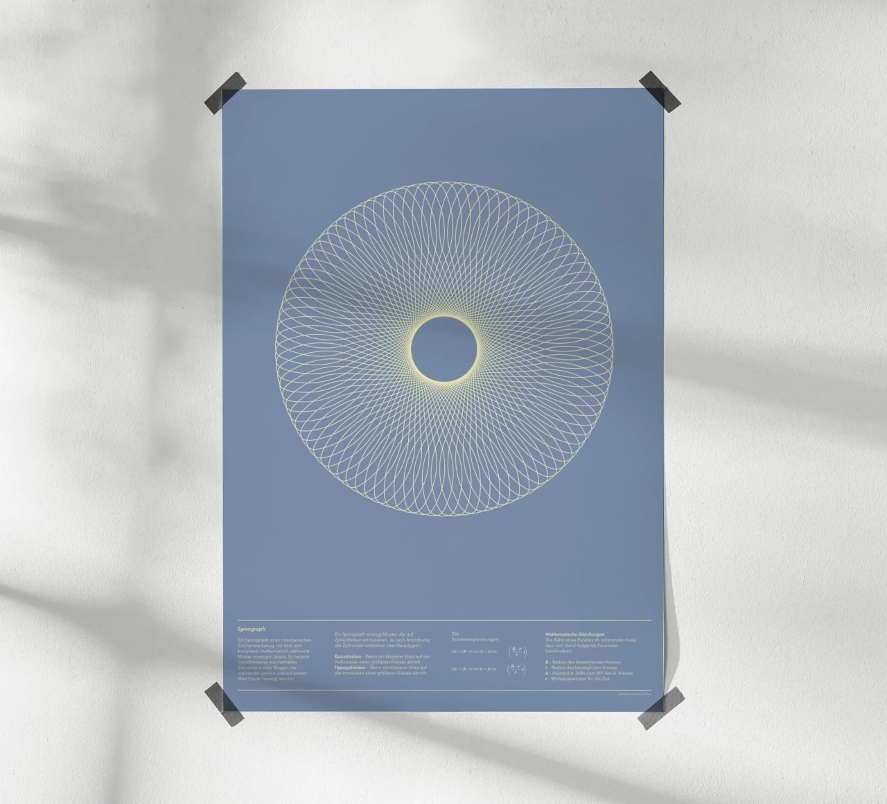 Spirograph Series – A06 carta hahnemühle da zimmerkunst