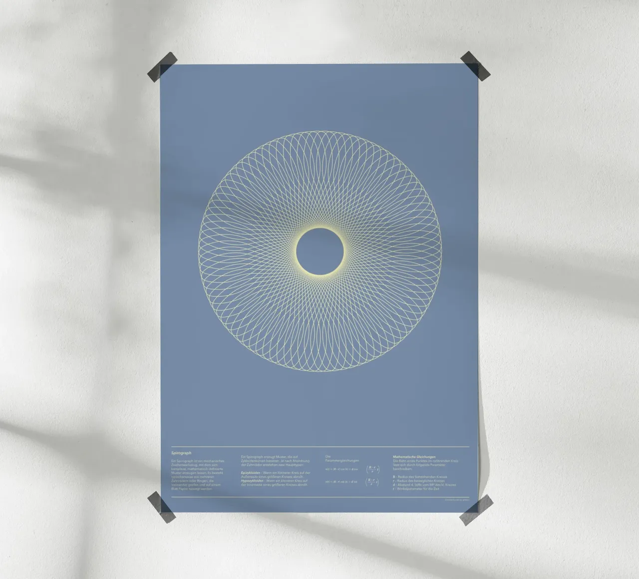 Spirograph Series – A06 Hahnemühle von zimmerkunst