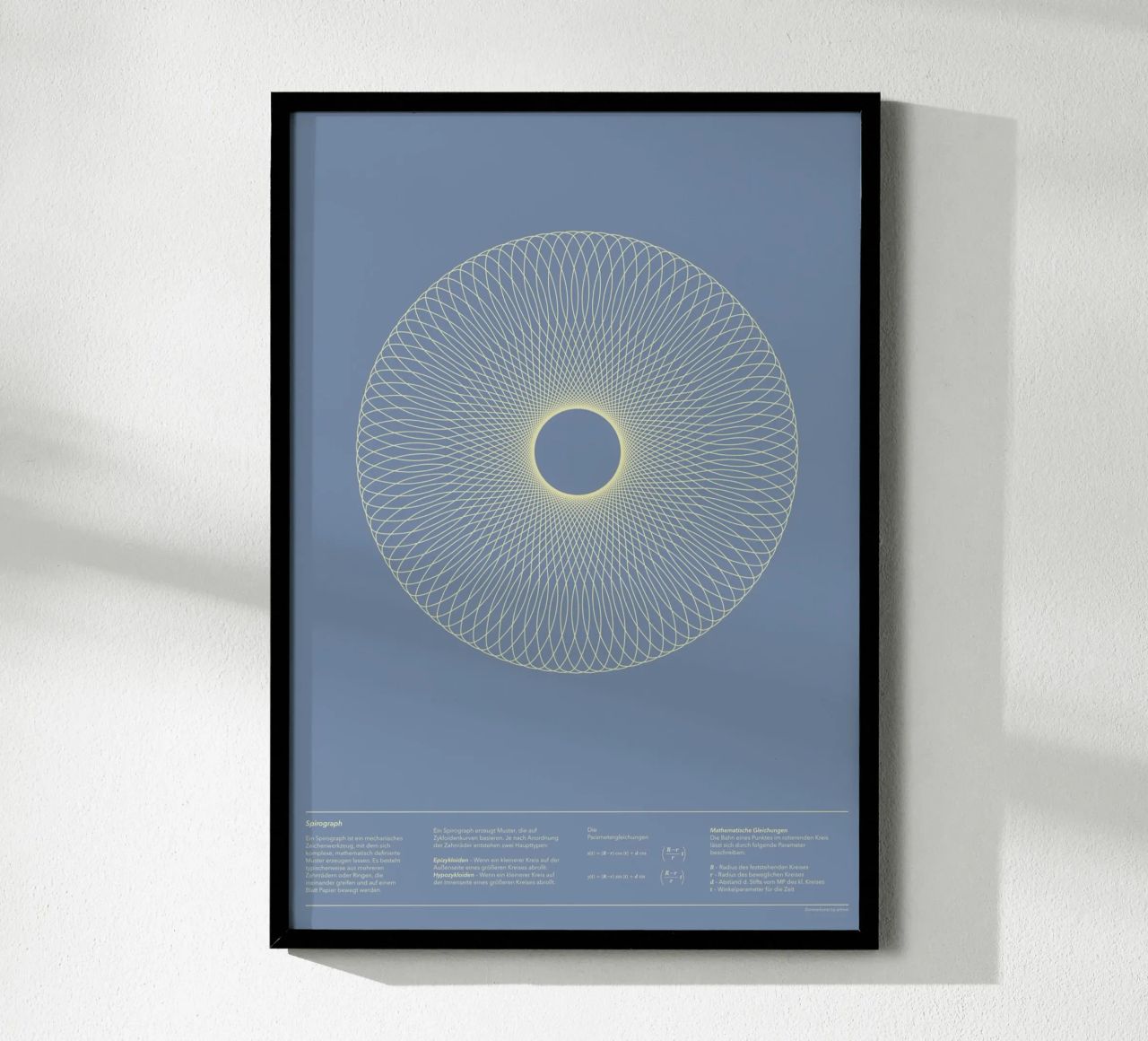Spirograph Series – A06 carta hahnemühle da zimmerkunst