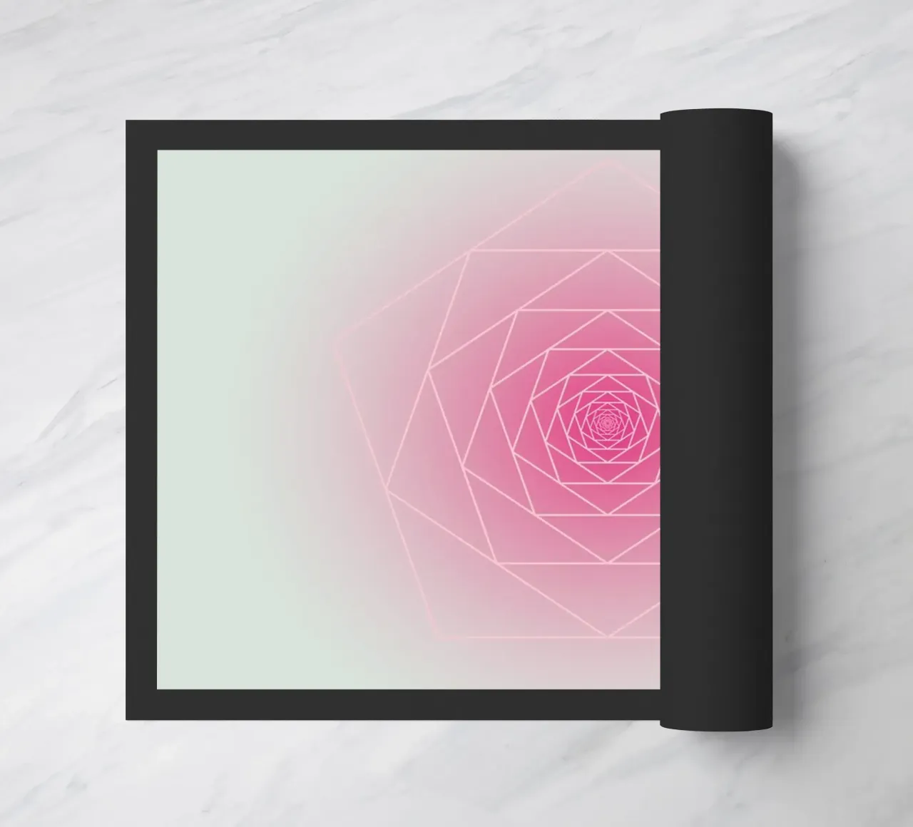 Geometry Series – Pink Rose zerbino da zimmerkunst