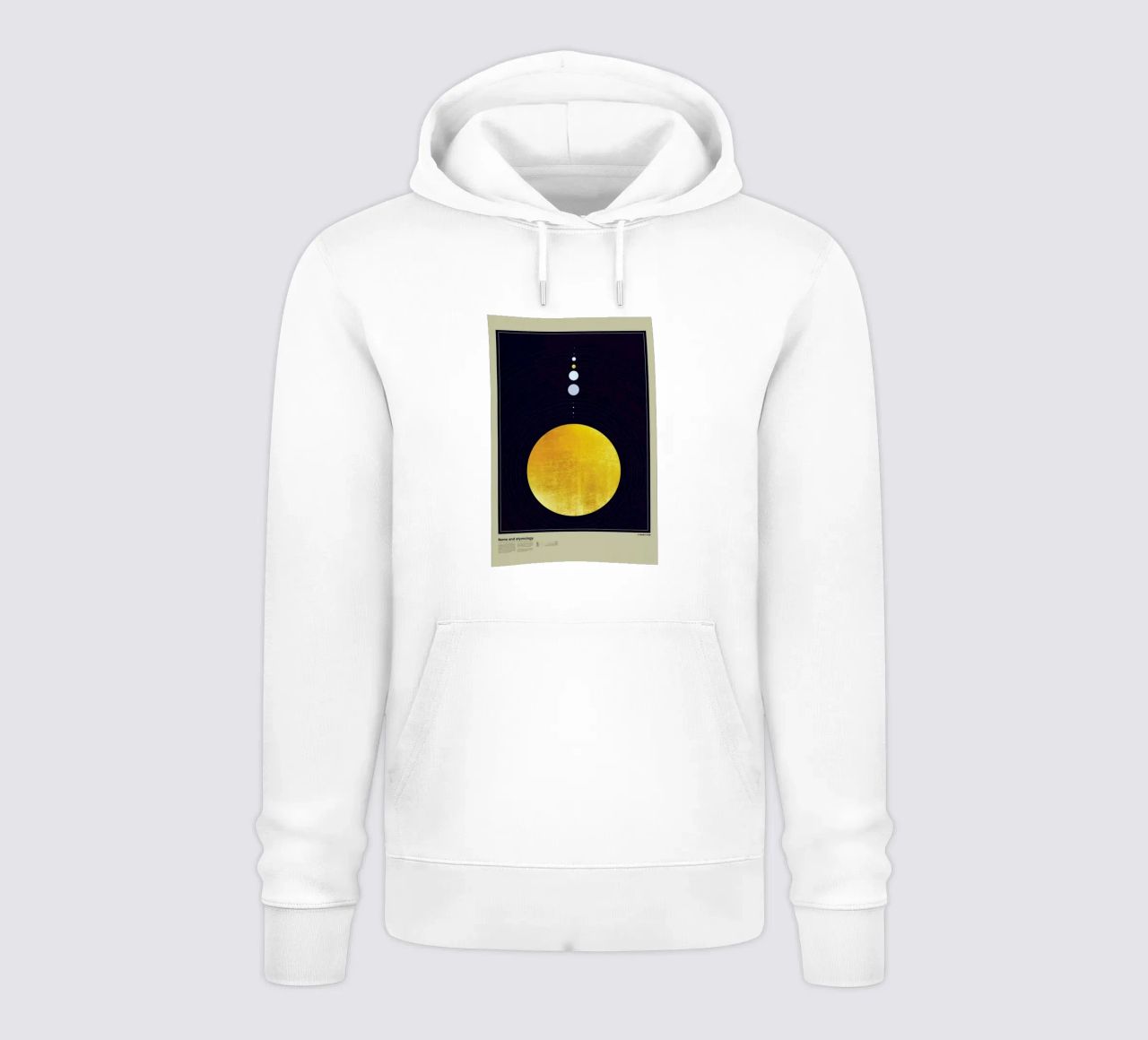 Solar system felpa con cappuccio da LeDieg