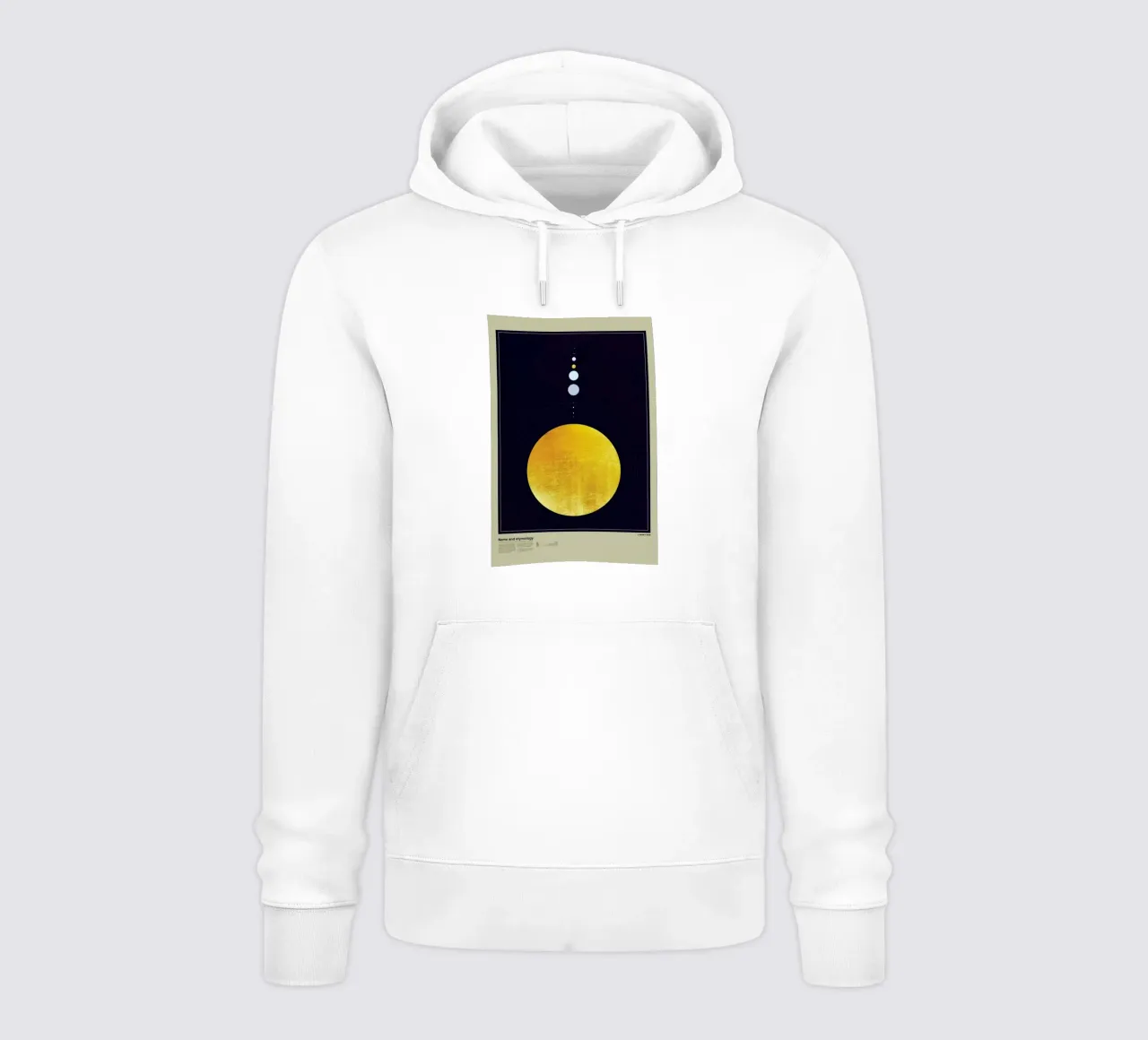 Solar system sudadera con capucha de LeDieg