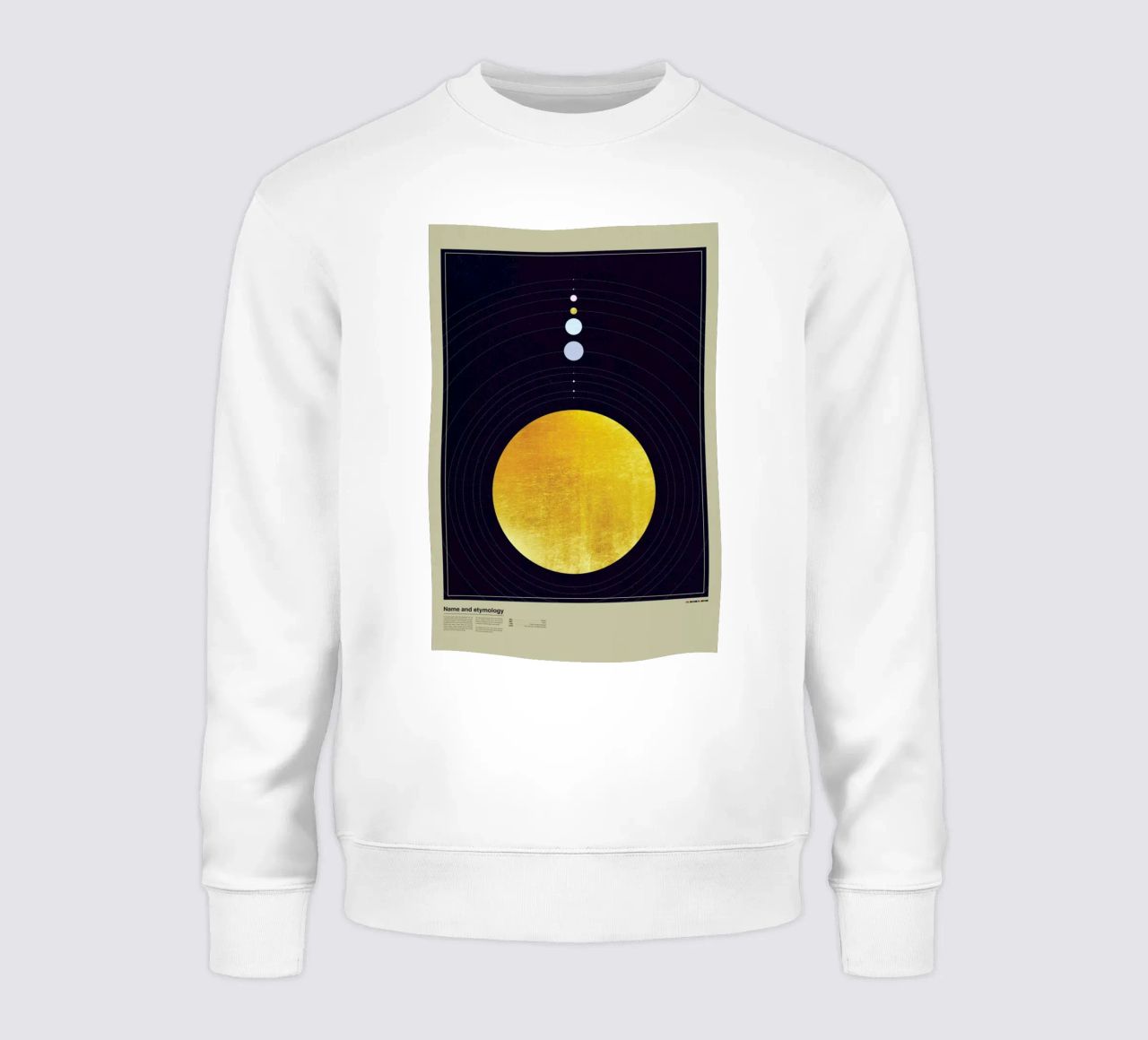 Solar system felpa da LeDieg