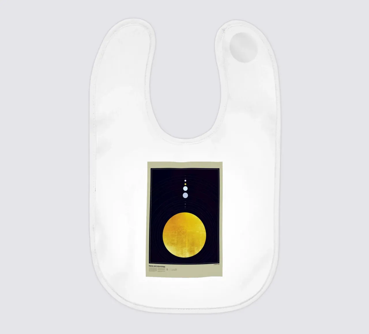 Solar system babero de LeDieg