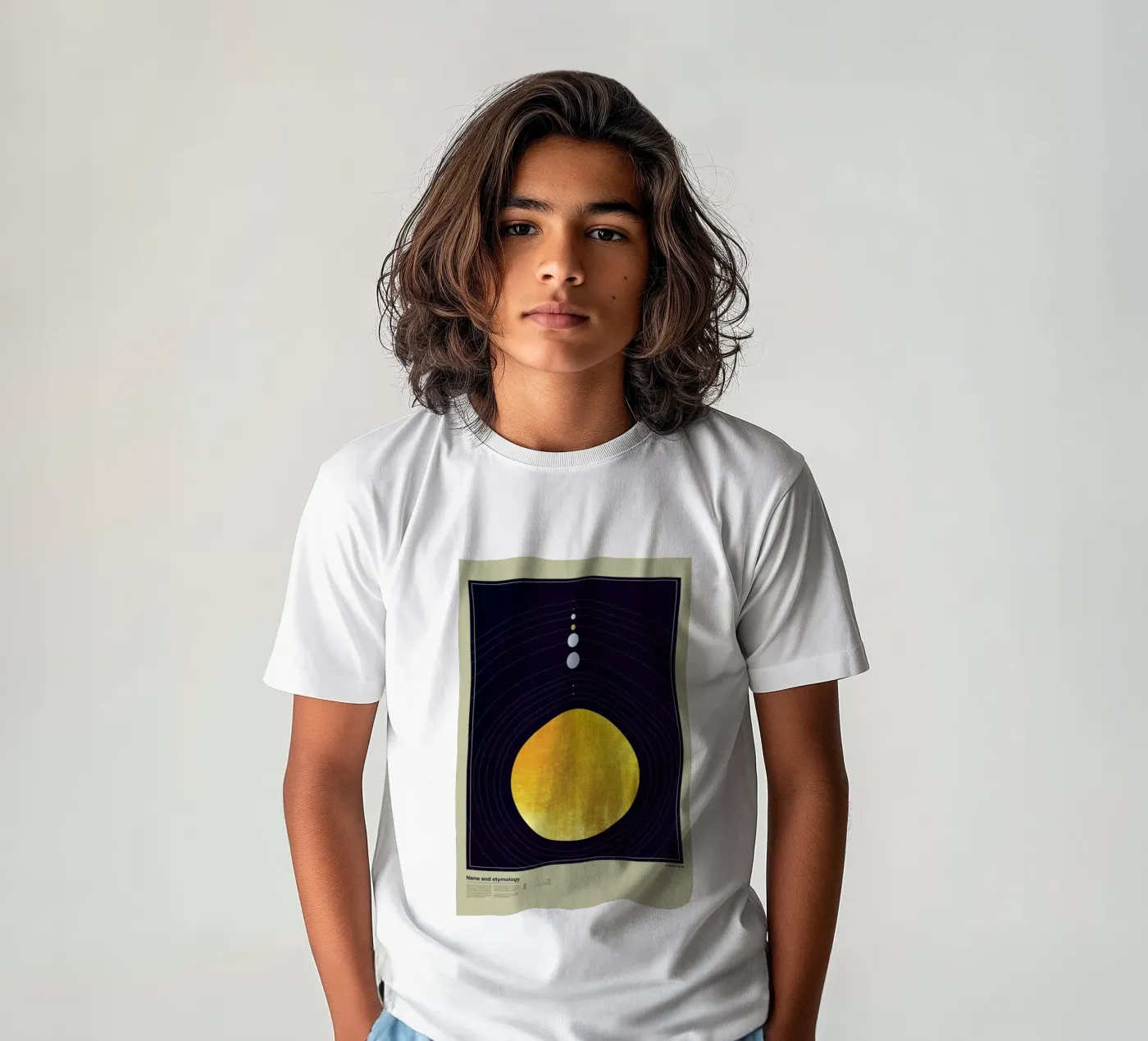 Solar system t-shirt bambini da LeDieg