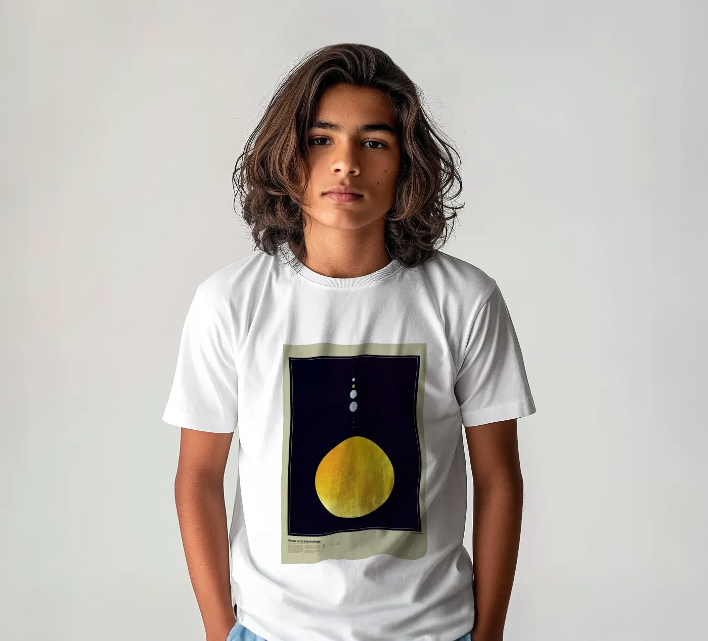 Solar system t-shirt bambini da LeDieg