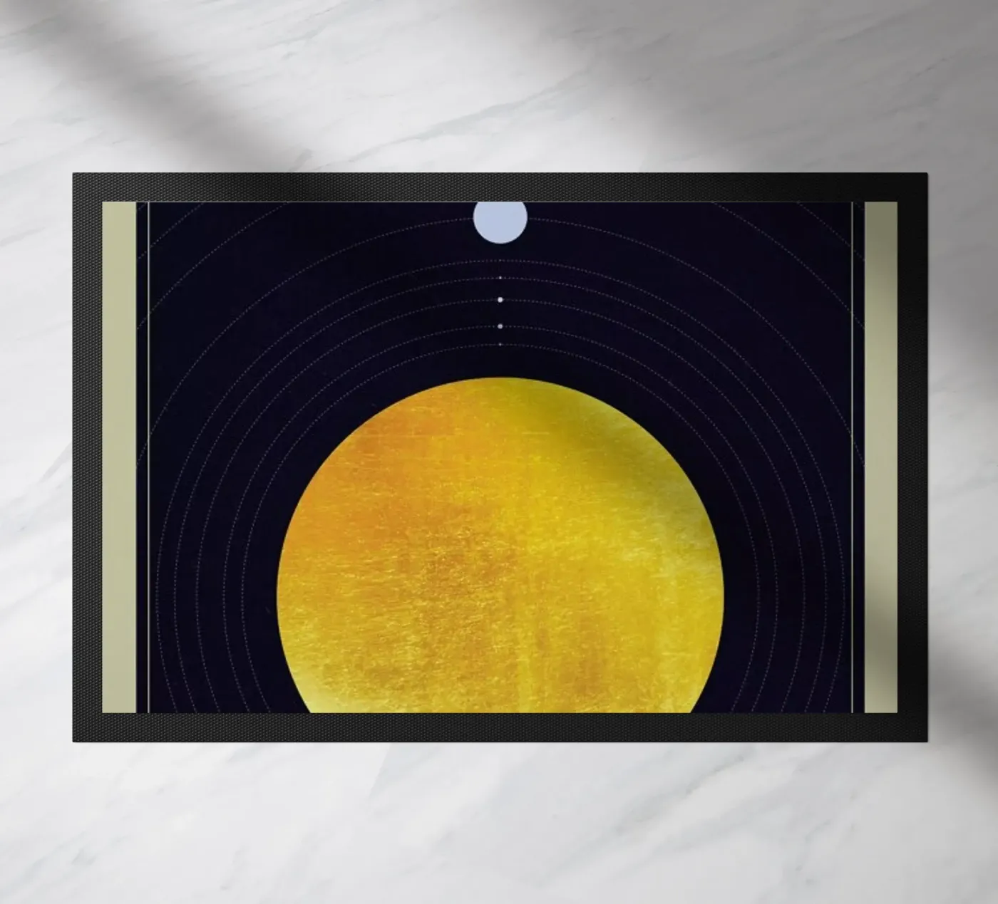 Solar system doormat by LeDieg