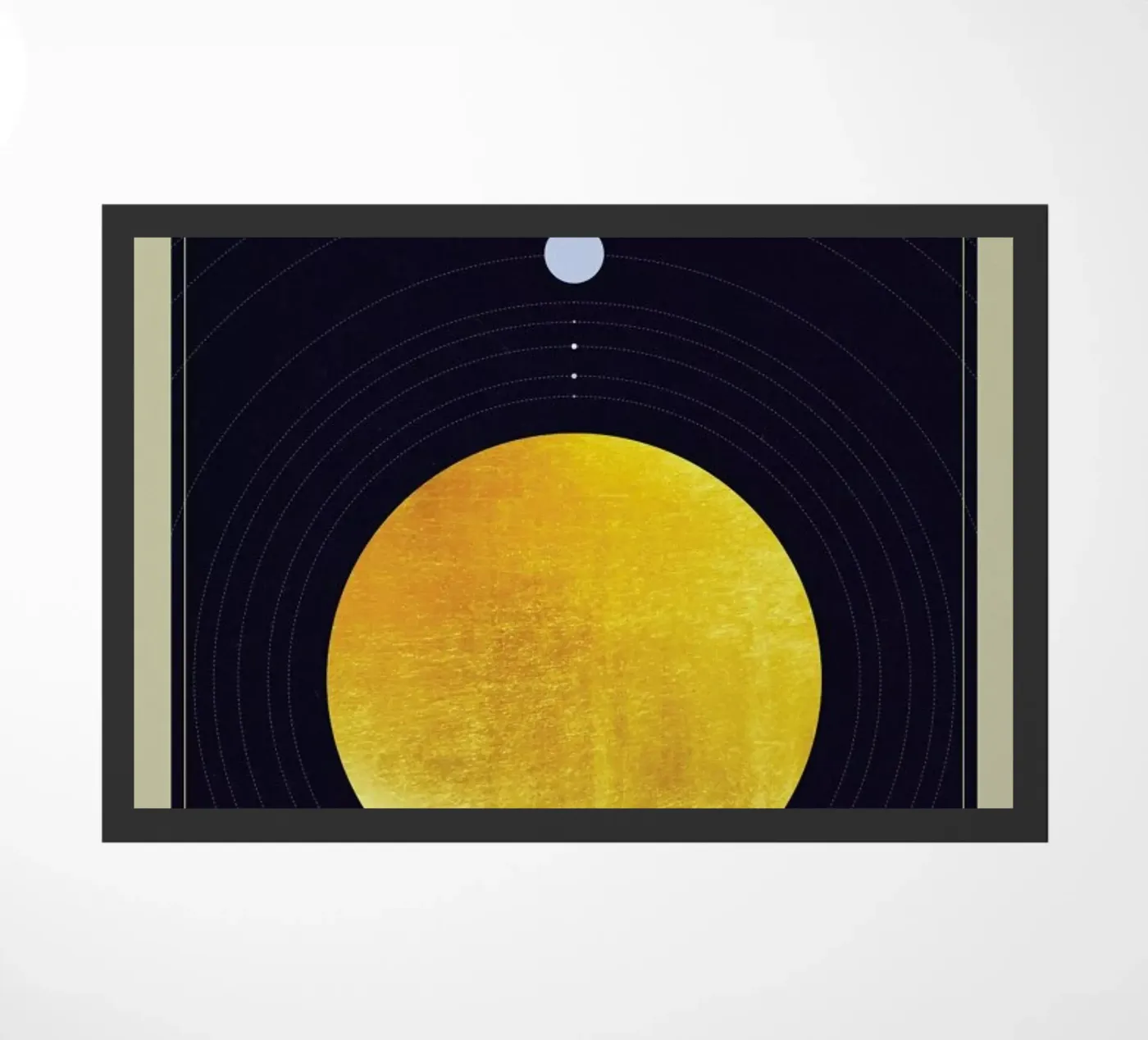 Solar system doormat by LeDieg