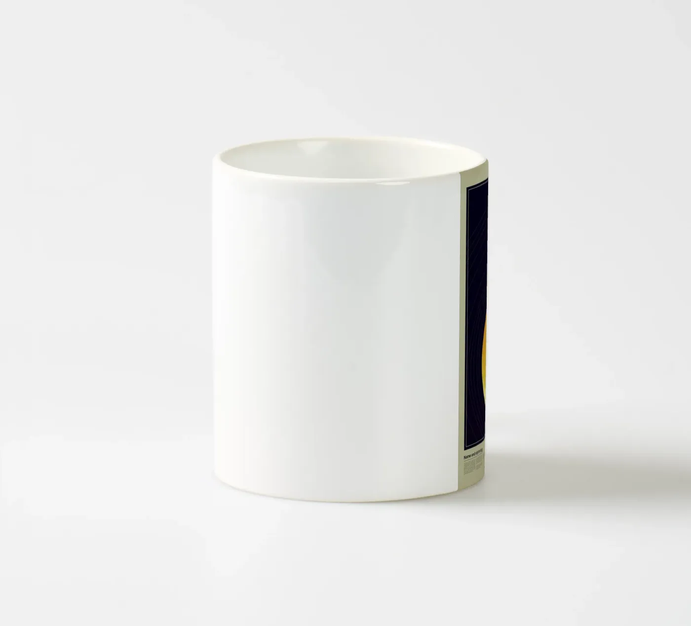 Solar system ceramic mug by LeDieg