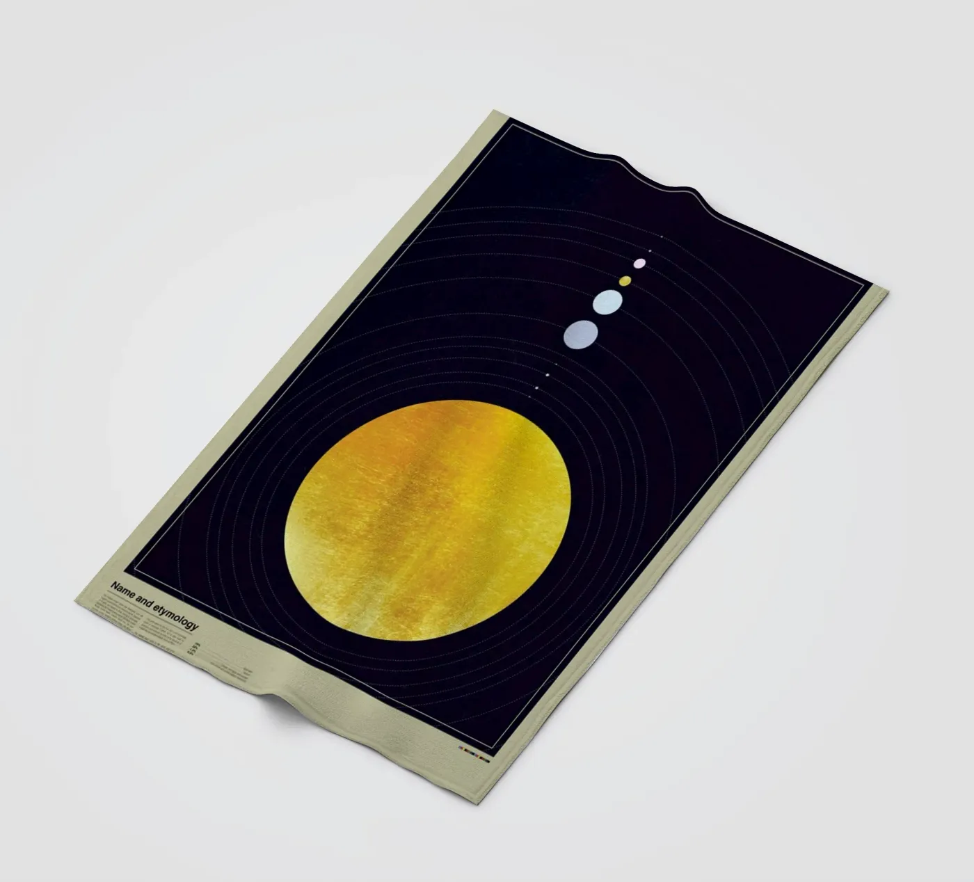 Solar system fleecedeken van LeDieg