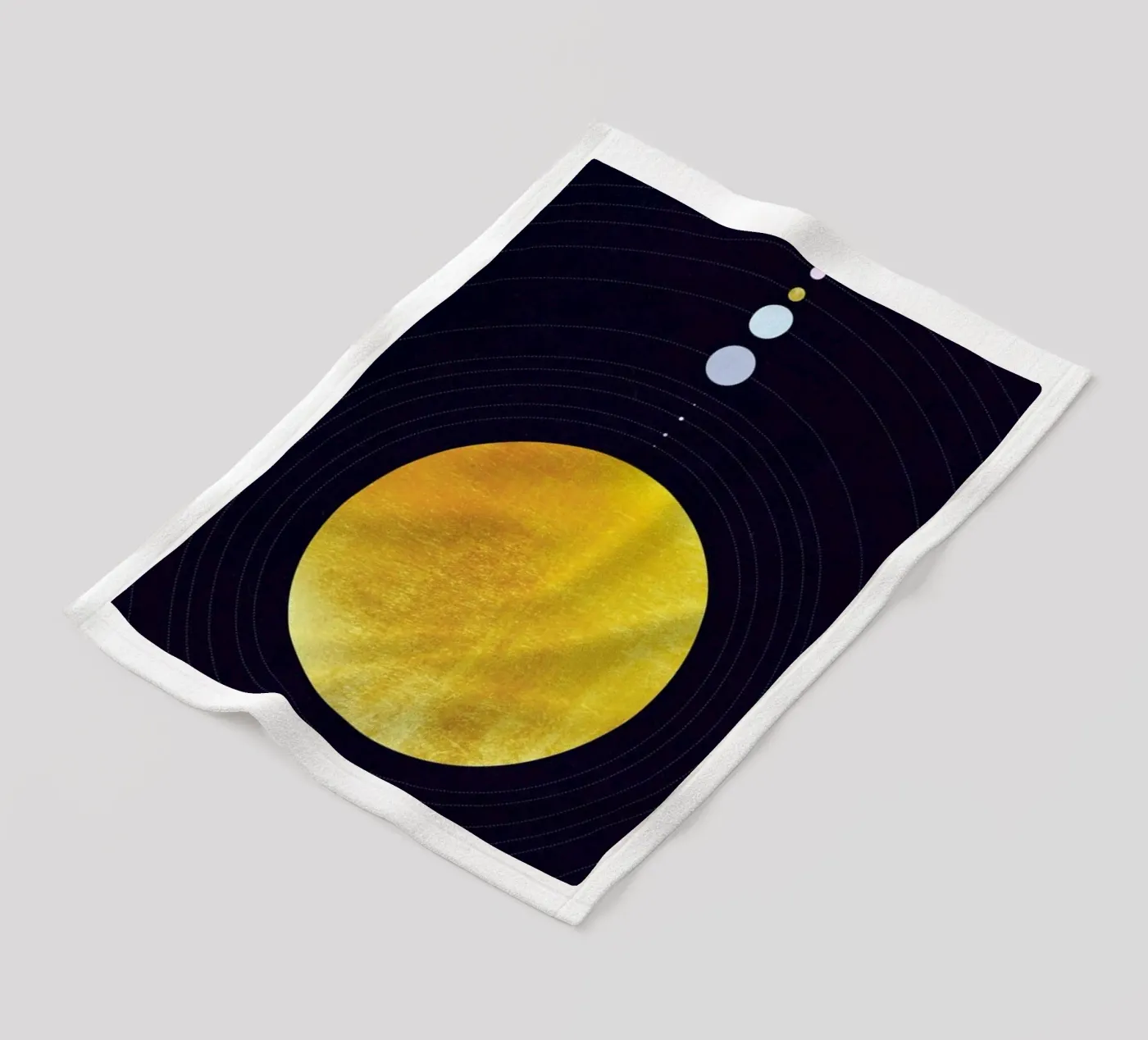 Solar system fleecedeken van LeDieg