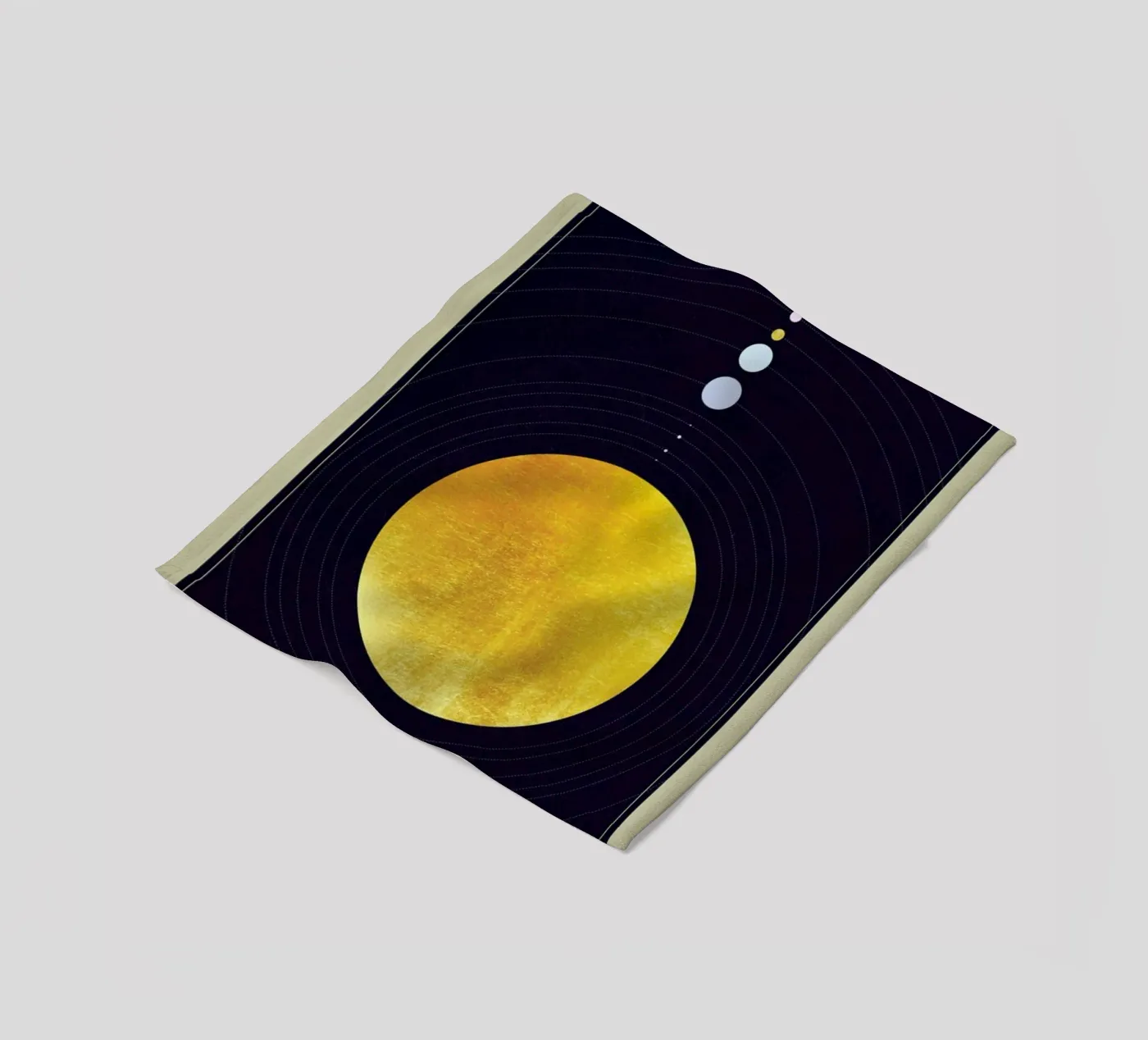 Solar system fleecedeken van LeDieg