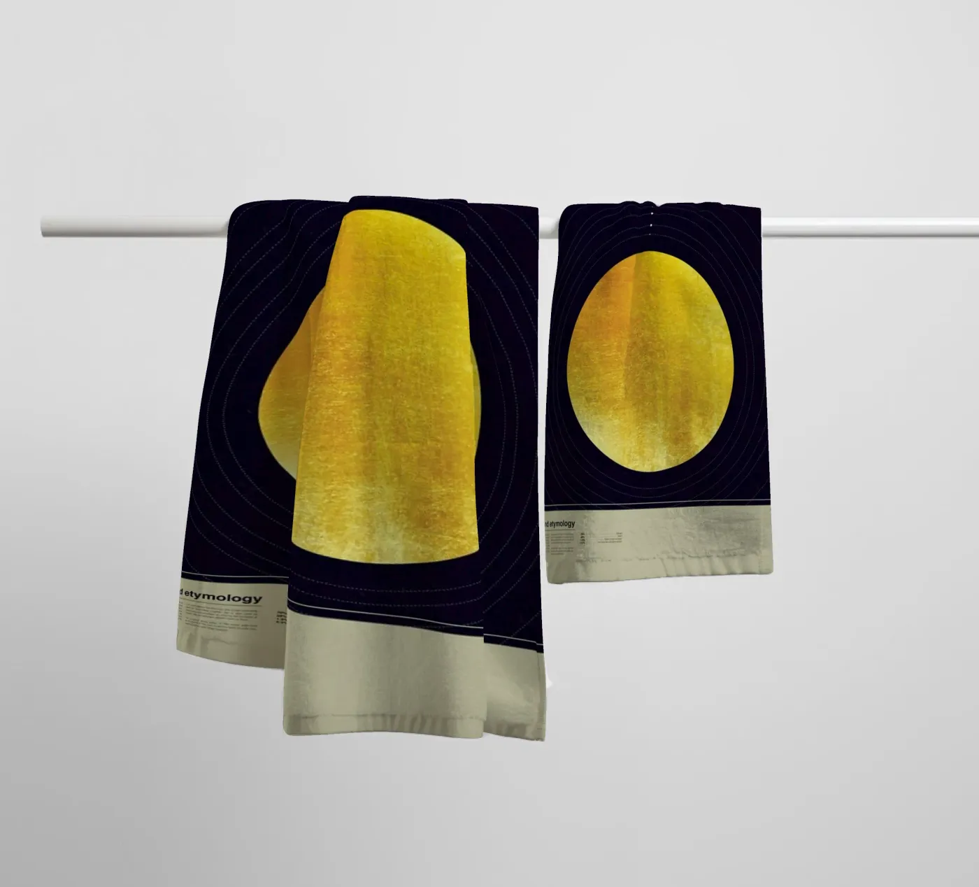 Solar system badhanddoek van LeDieg