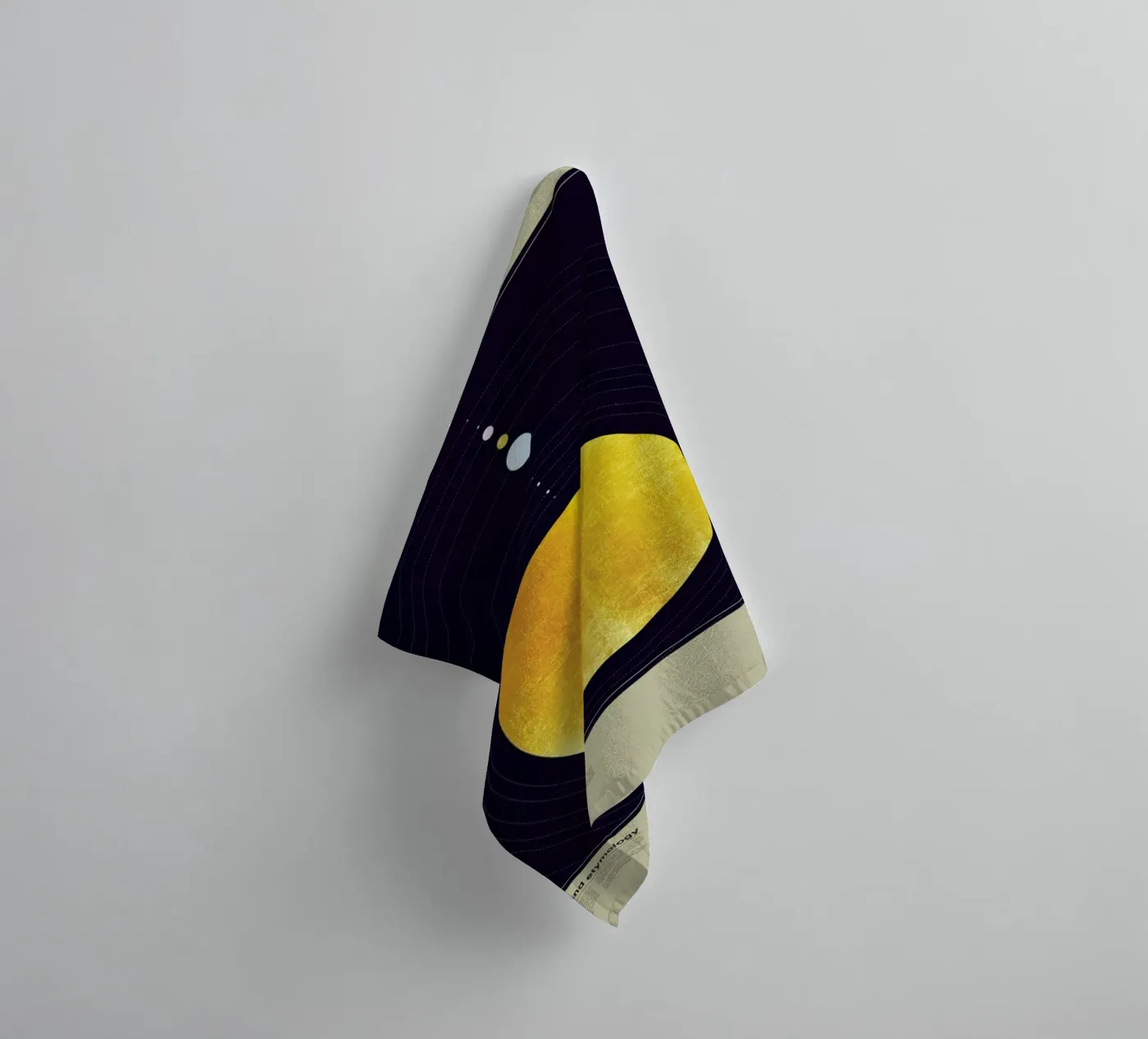 Solar system badhanddoek van LeDieg
