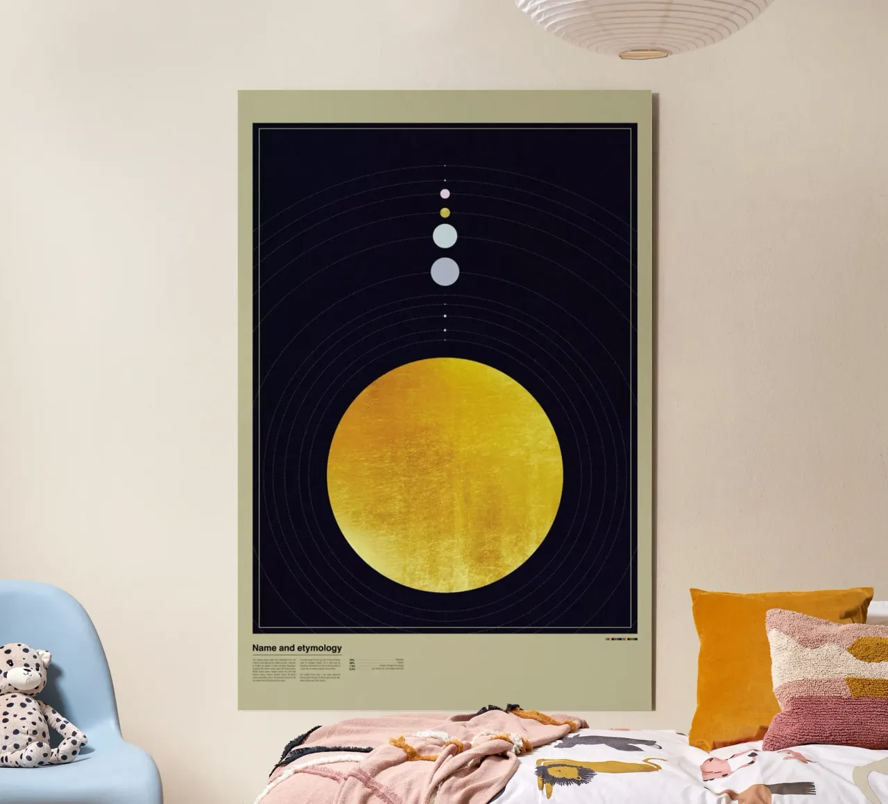 Solar system alluminio dibond da LeDieg