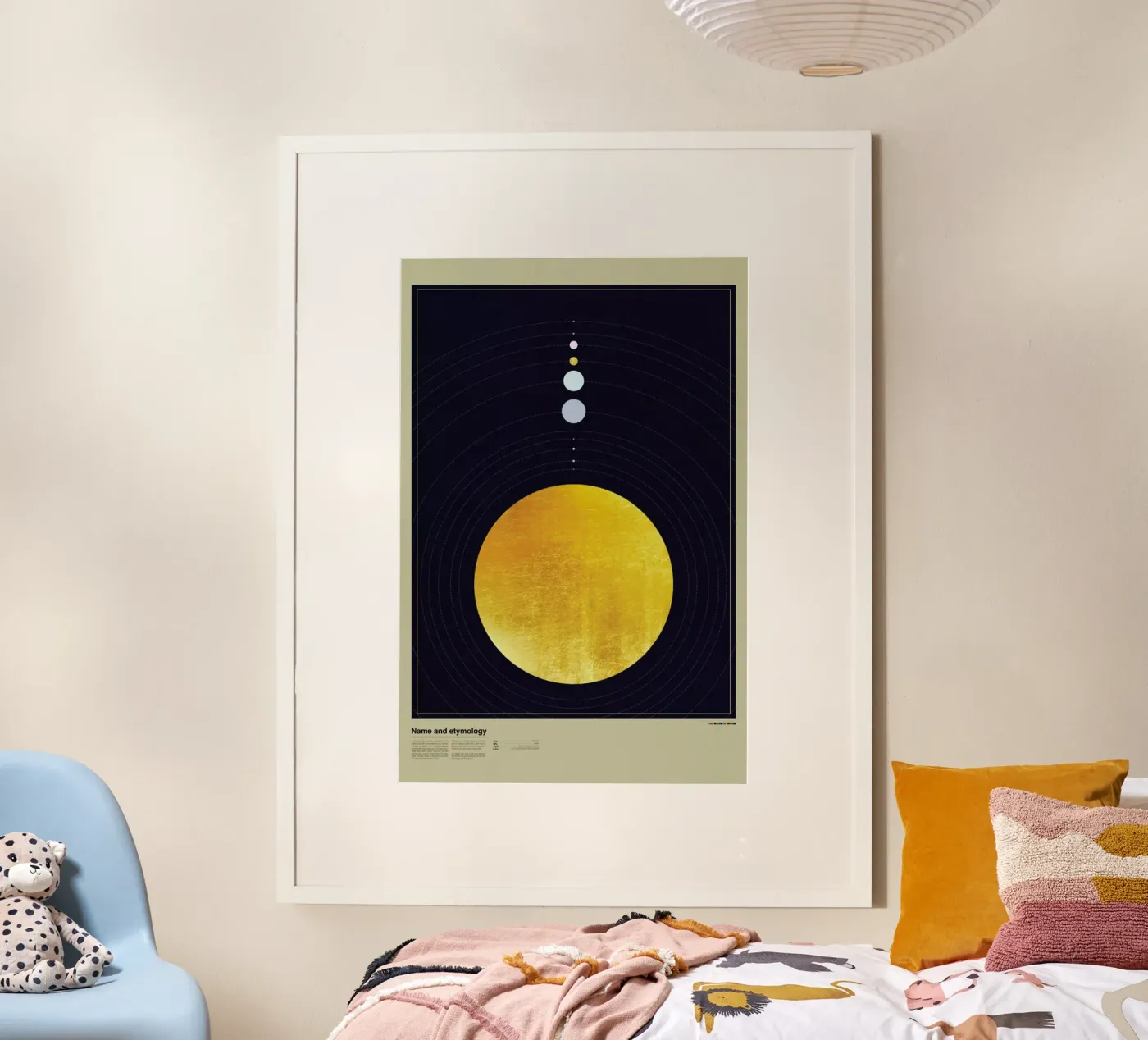 Solar system poster van LeDieg