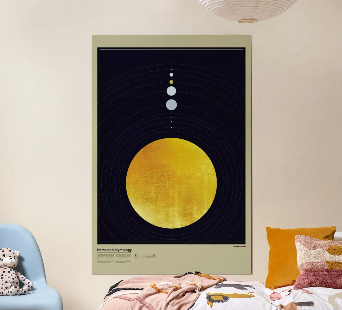 Solar system poster van LeDieg