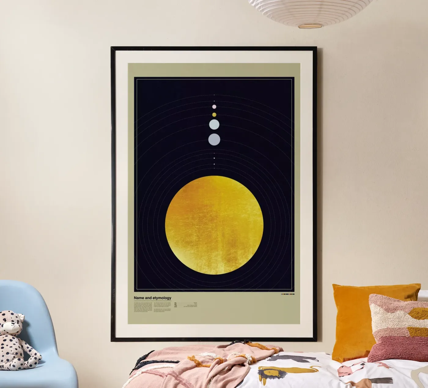 Solar system poster van LeDieg