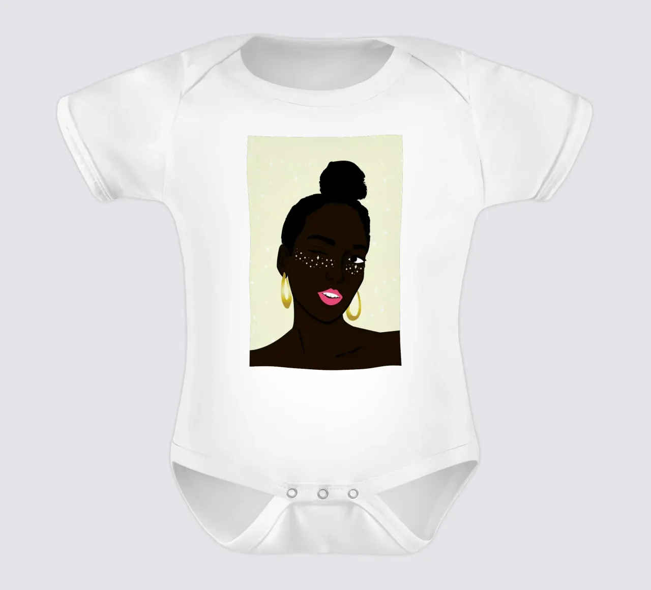 Sparkles body neonato maniche corte da Céleste Wallaert