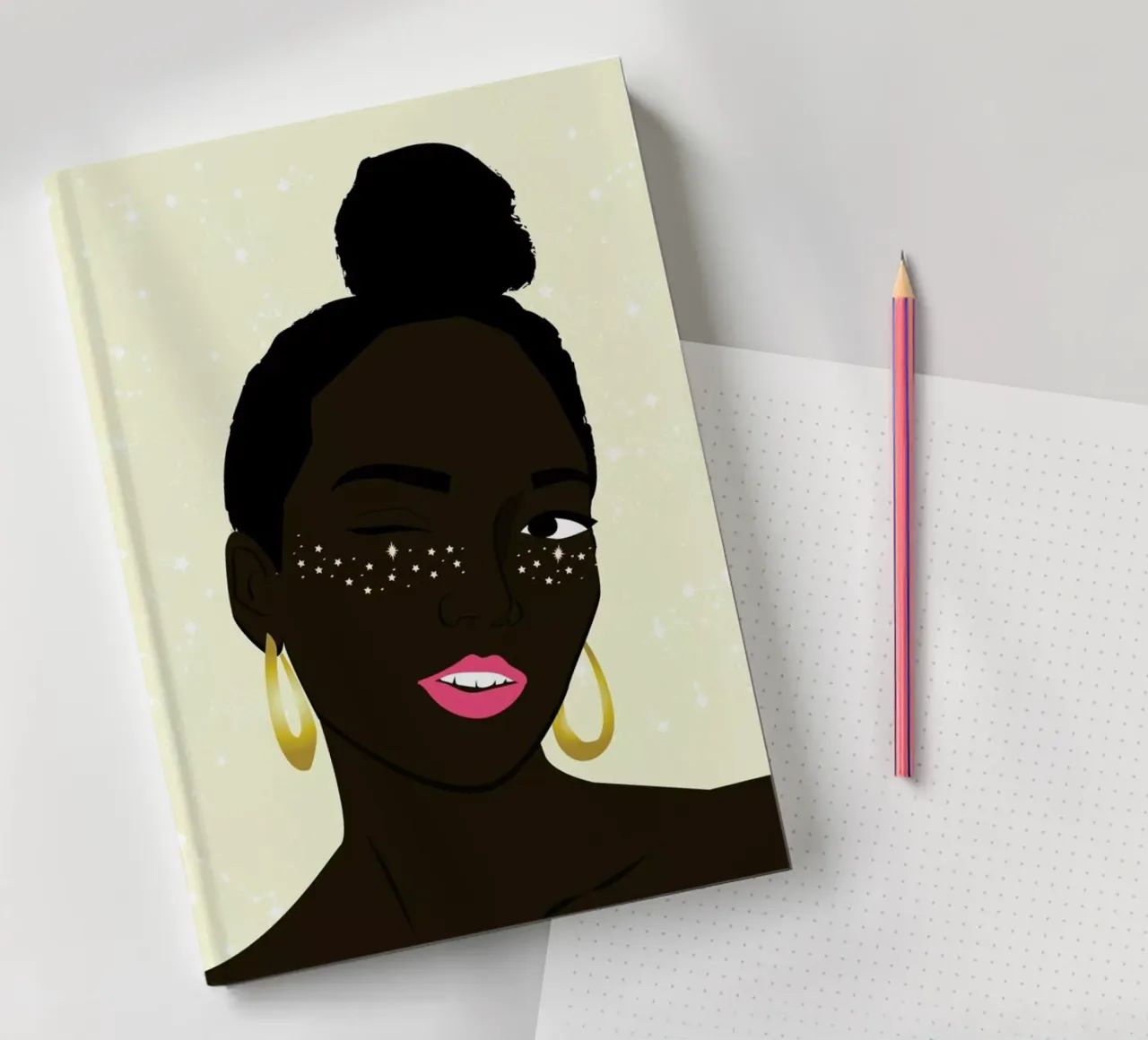 Sparkles notebook by Céleste Wallaert