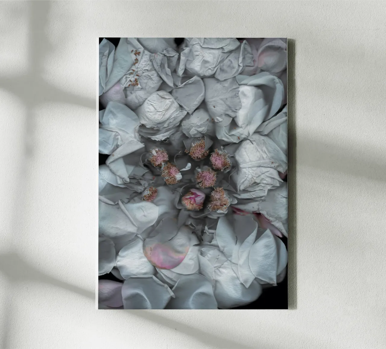 The Art of Destruction I tela con Cornice a cassetta da Muted Blossom