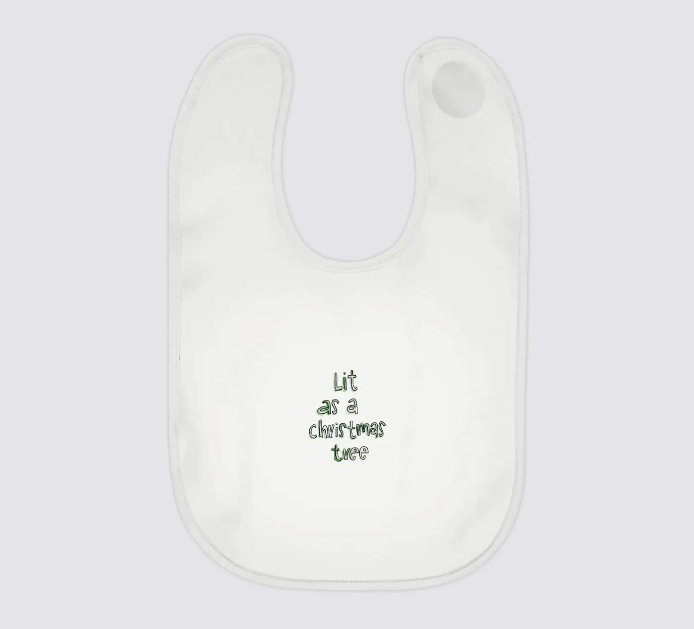 Lit Babylätzchen von Brushmeetspaper