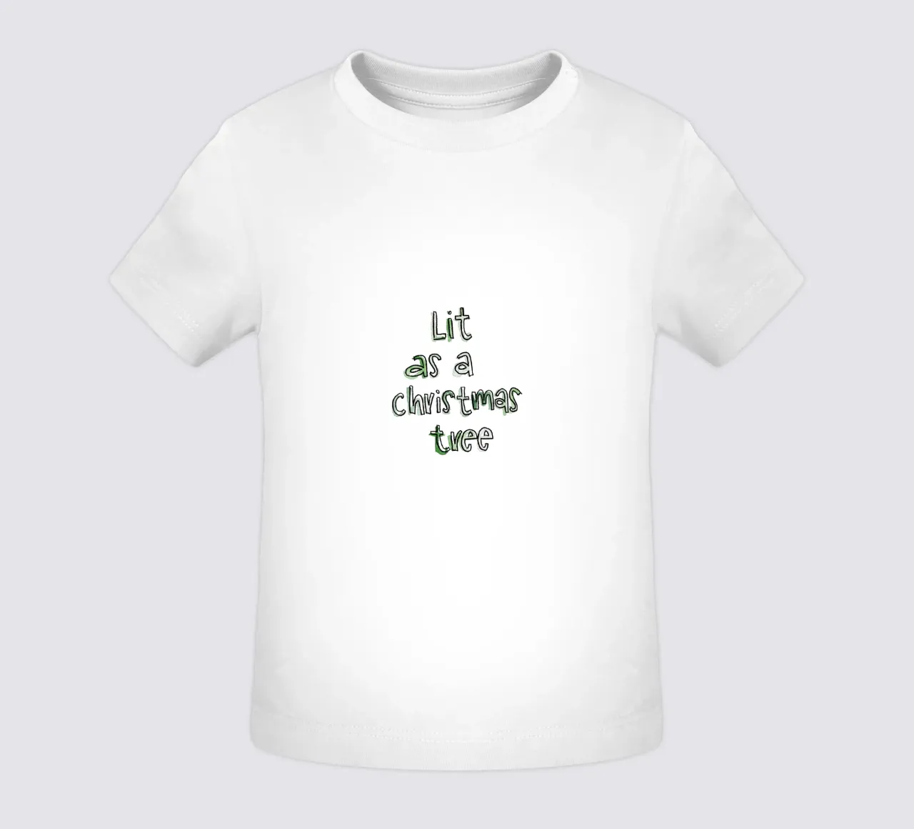 Lit maglietta neonato da Brushmeetspaper