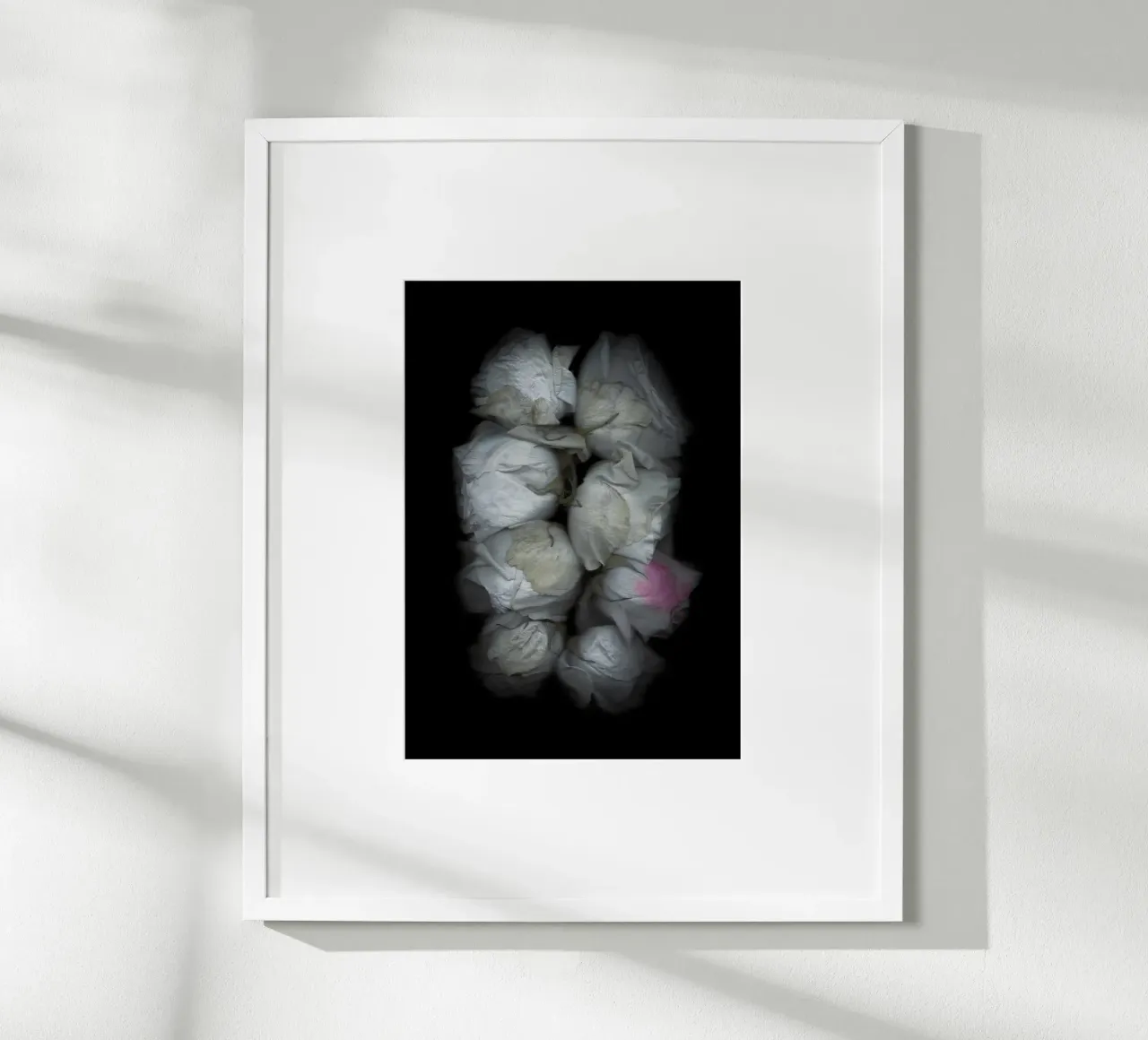 The Art of Desctruction III carta hahnemühle da Muted Blossom