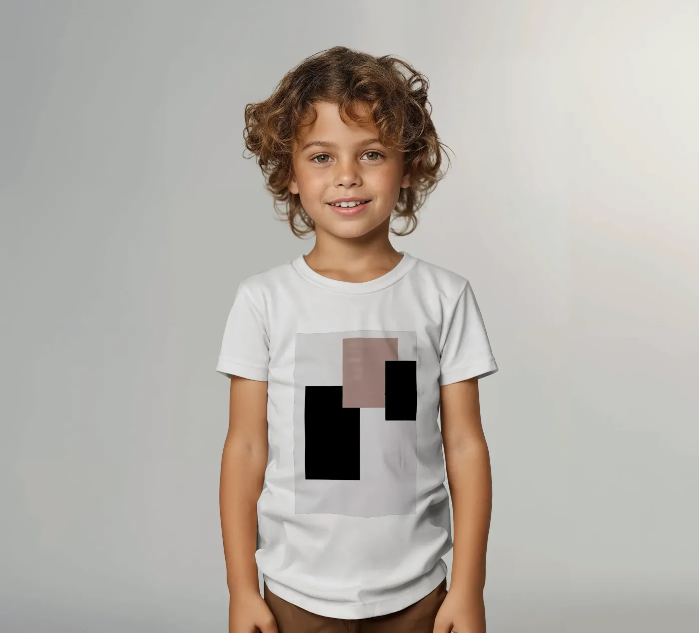 Three Different Ones t-shirt bambini da 170QM