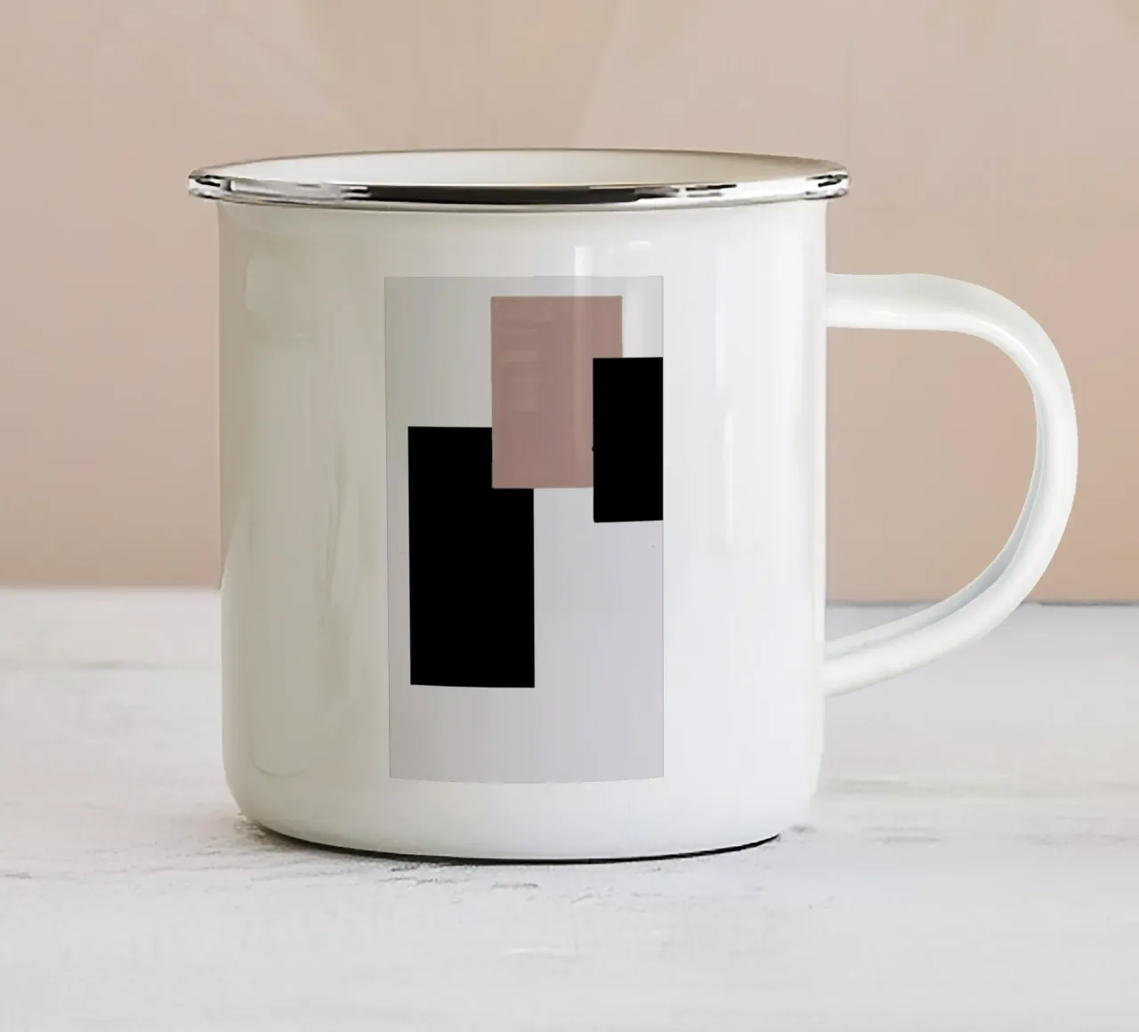 Three Different Ones enamel mug by 170QM