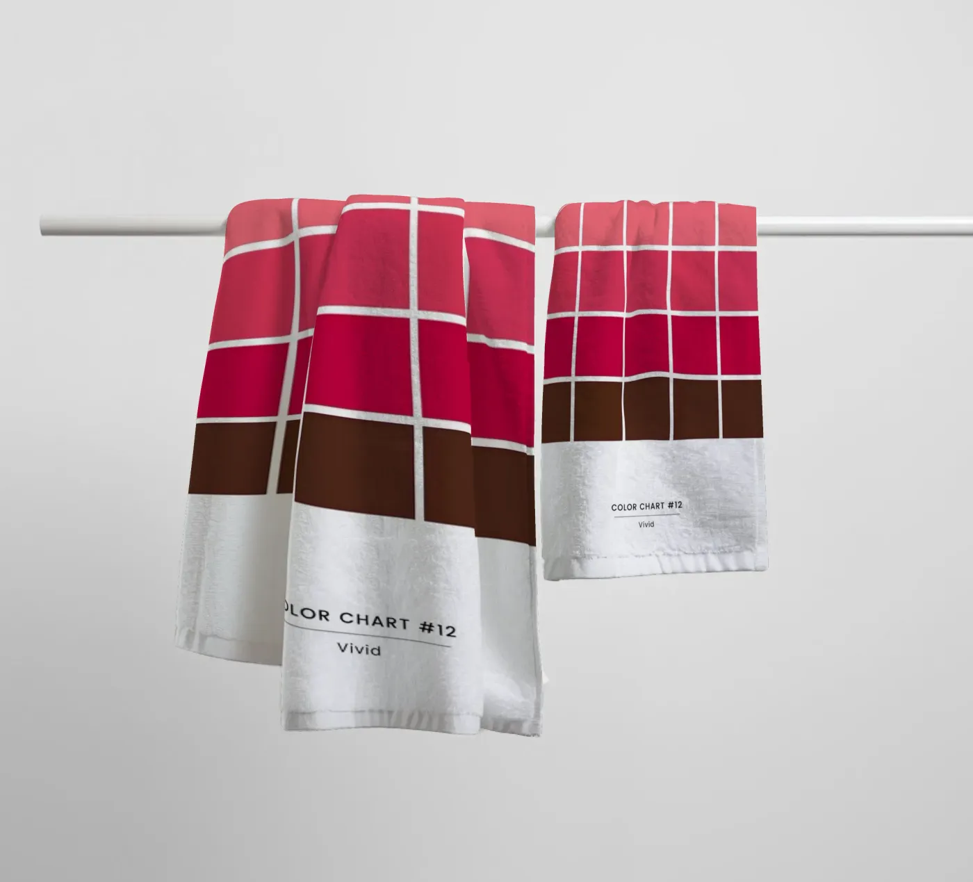 Vivid badhanddoek van daylight design studio