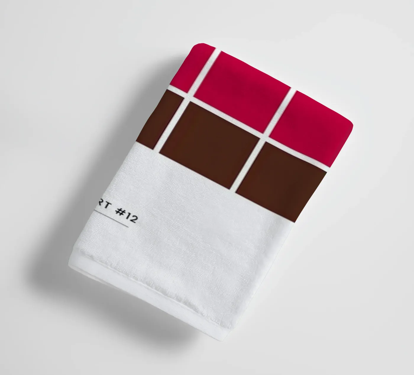 Vivid badhanddoek van daylight design studio