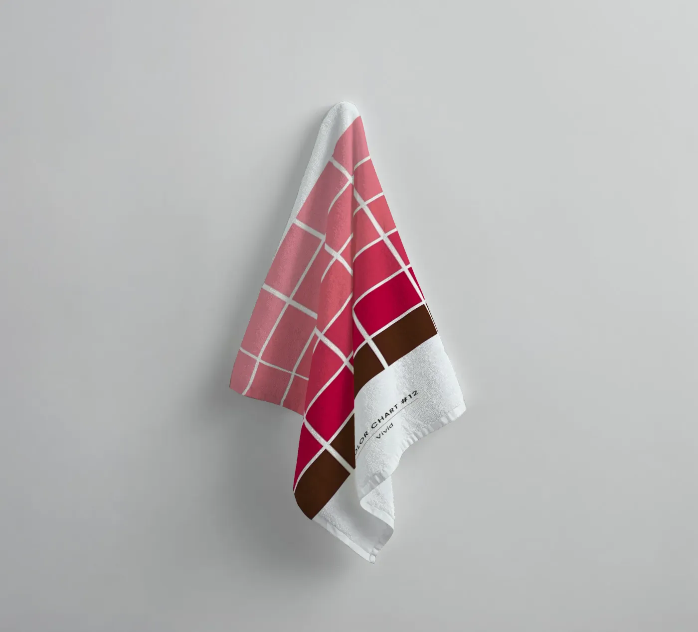 Vivid badhanddoek van daylight design studio