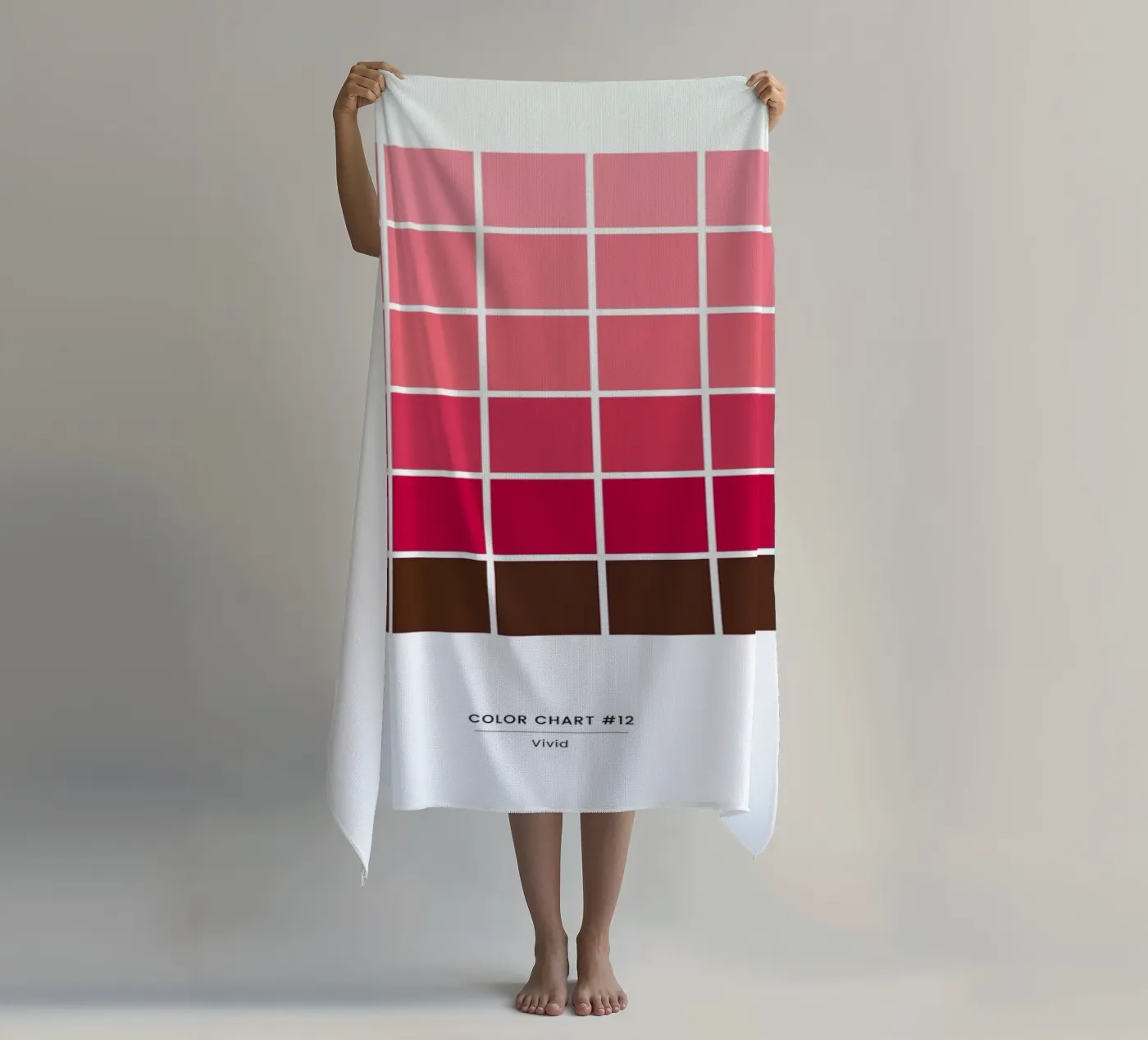 Vivid strandhanddoek van daylight design studio