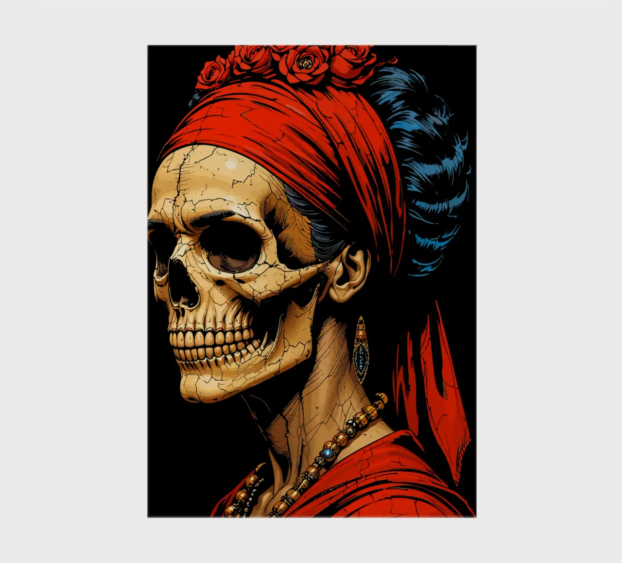 Frieda skull notebook by Mohs