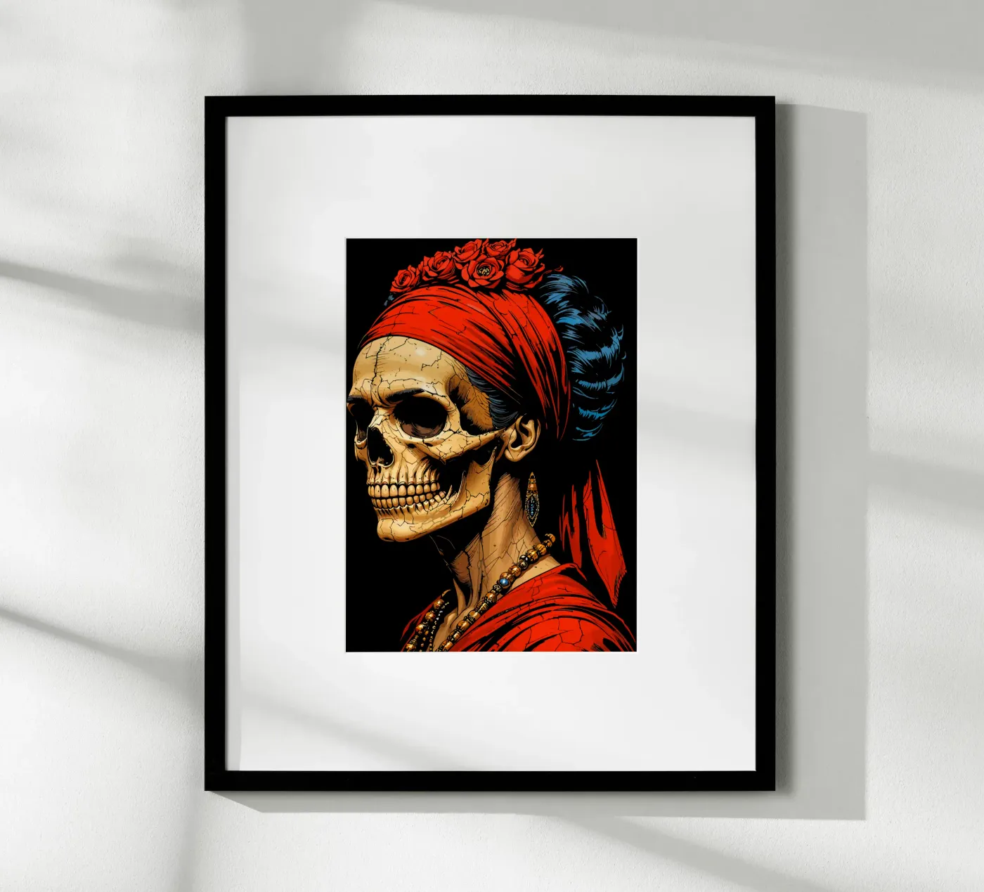 Frieda schedel poster van Mohs