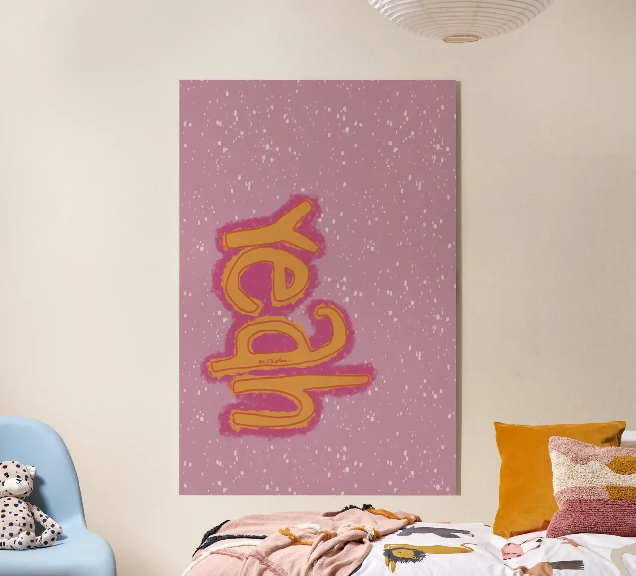 Alle so Yeah plexiglass da Beeeplan