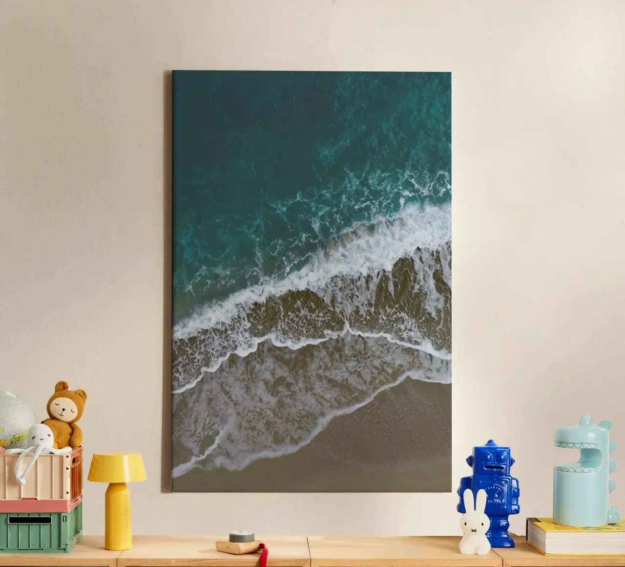 Summer at the Beach tela con Cornice a cassetta da Studio Nahili