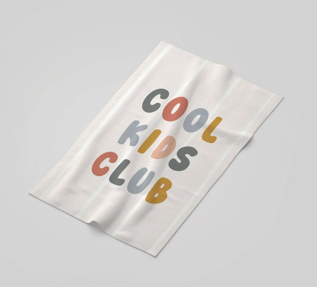Cool kids Club strandhanddoek van we line studio - art