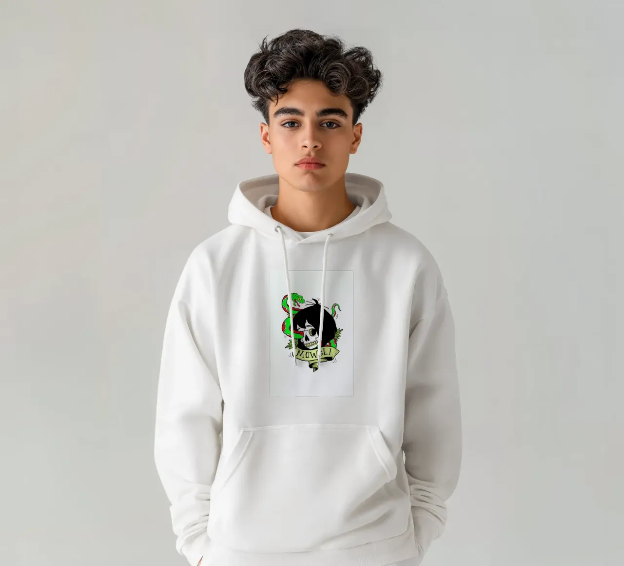 Mowgli felpa con cappuccio da Nick Cocozza