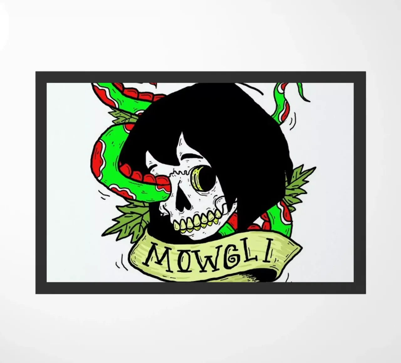 Mowgli deurmat van Nick Cocozza