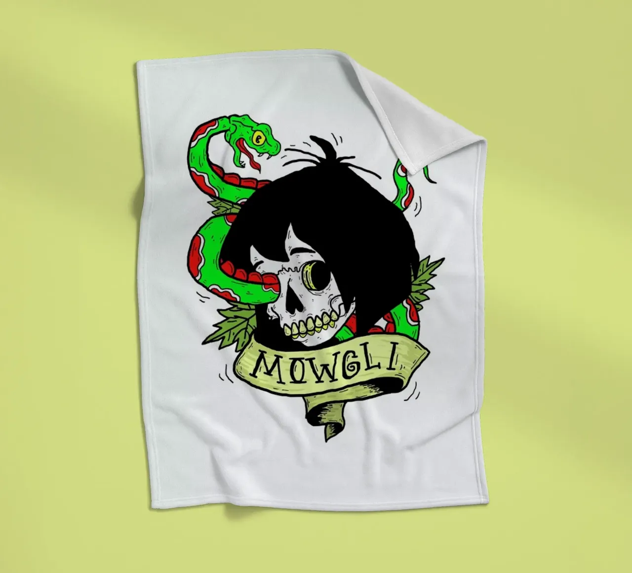 Mowgli coperta in pile da Nick Cocozza
