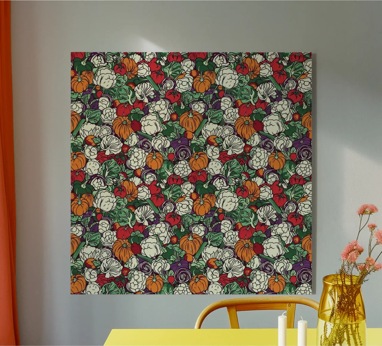 Vintage Veggies plexiglass da Sunflower Soul Studio