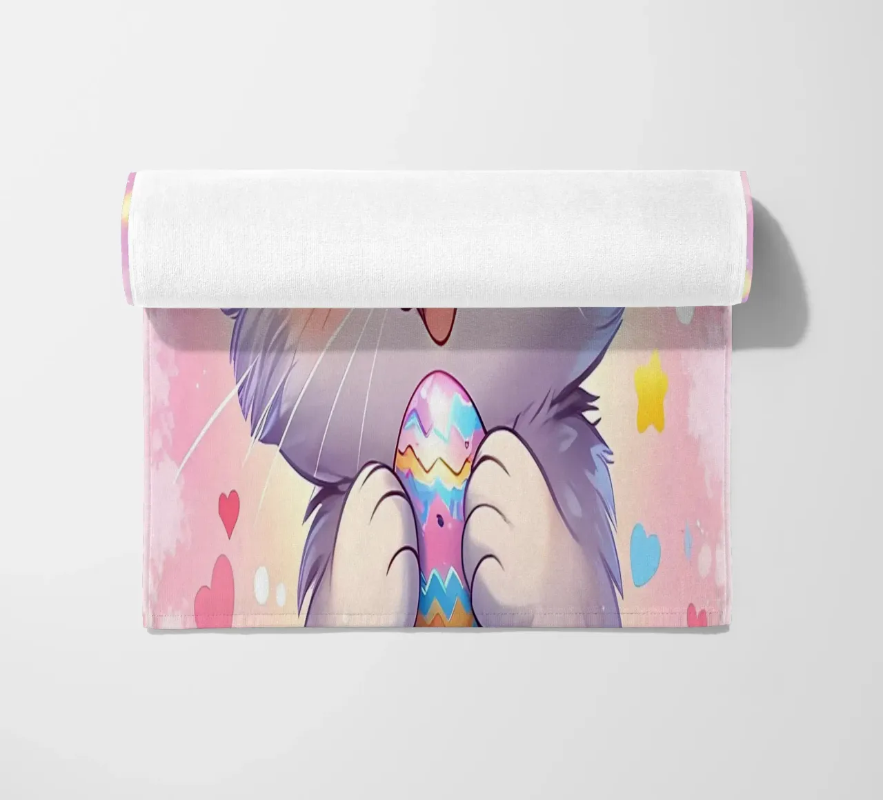 Uovo di Pasqua di un piccolo gatto telo mare da LM2Kone