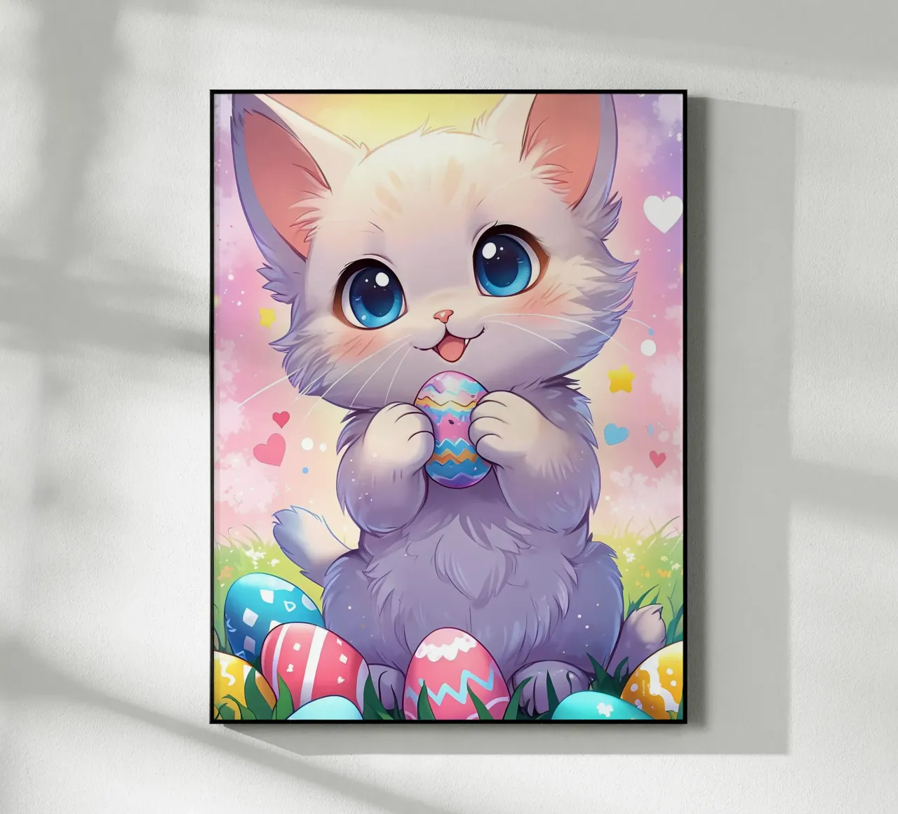Little Cat Easter Egg plexiglass da LM2Kone