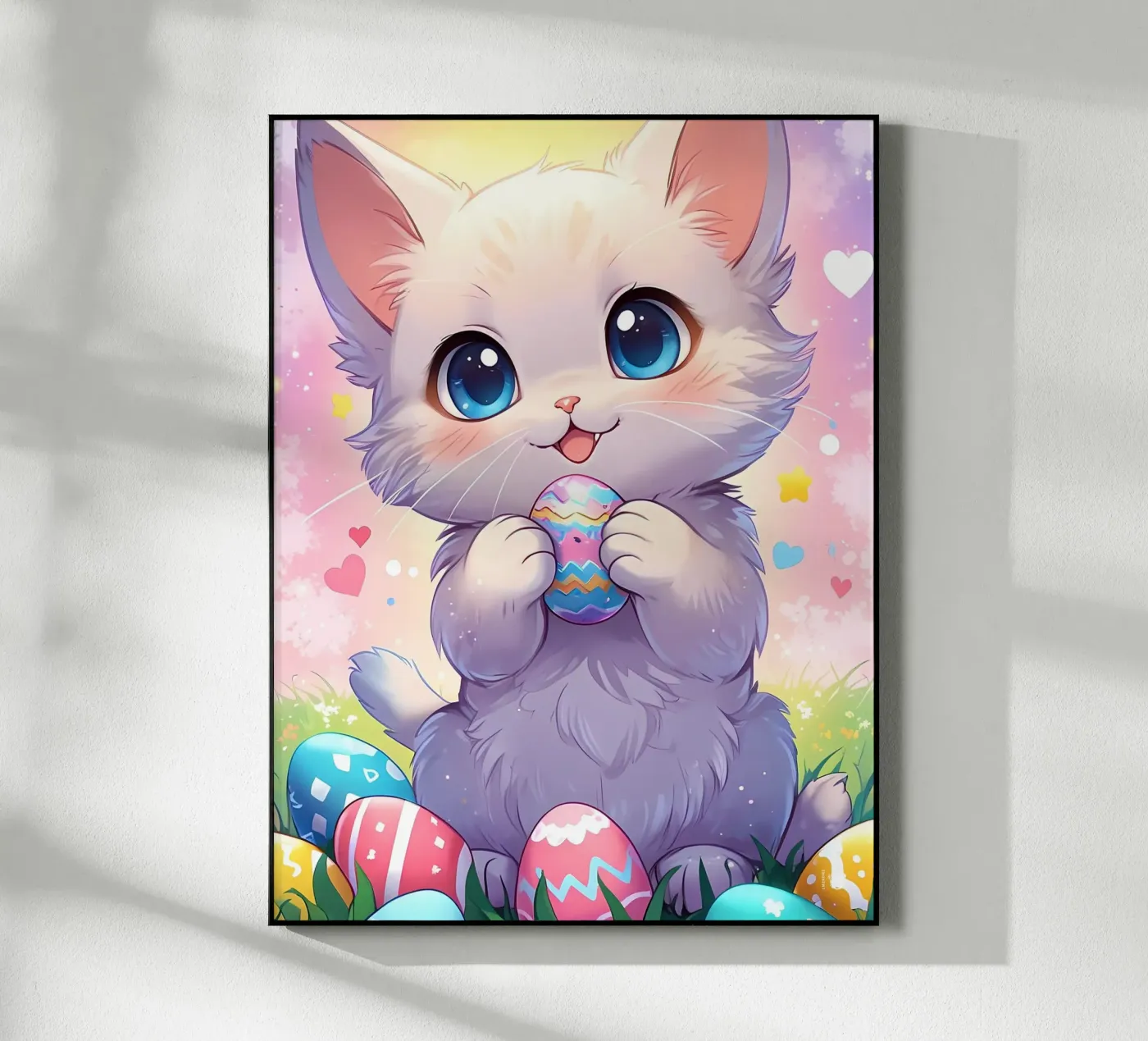 Little Cat Easter Egg plexiglass da LM2Kone