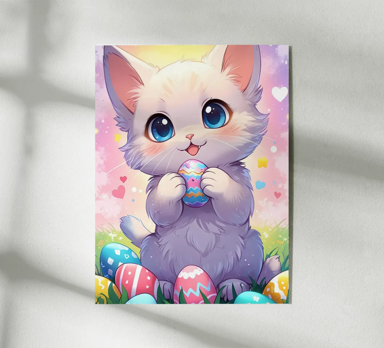 Little Cat Easter Egg plexiglass da LM2Kone