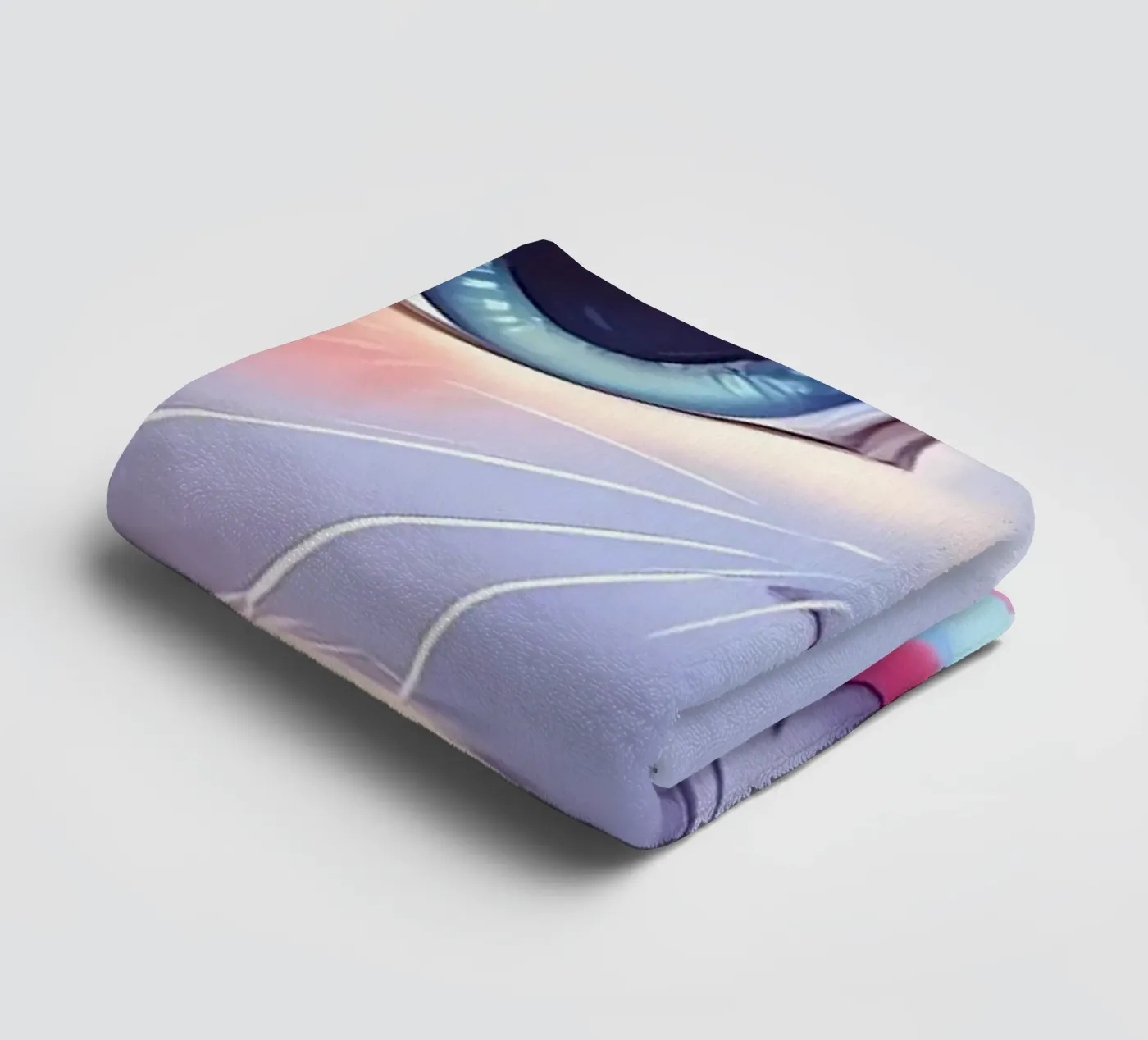 Cat Easter Egg Love towel by LM2Kone
