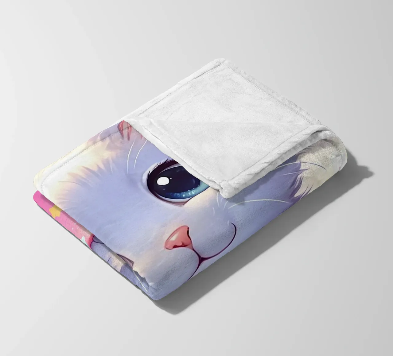 L'amore per le uova di Pasqua dei gatti coperta in pile da LM2KONE