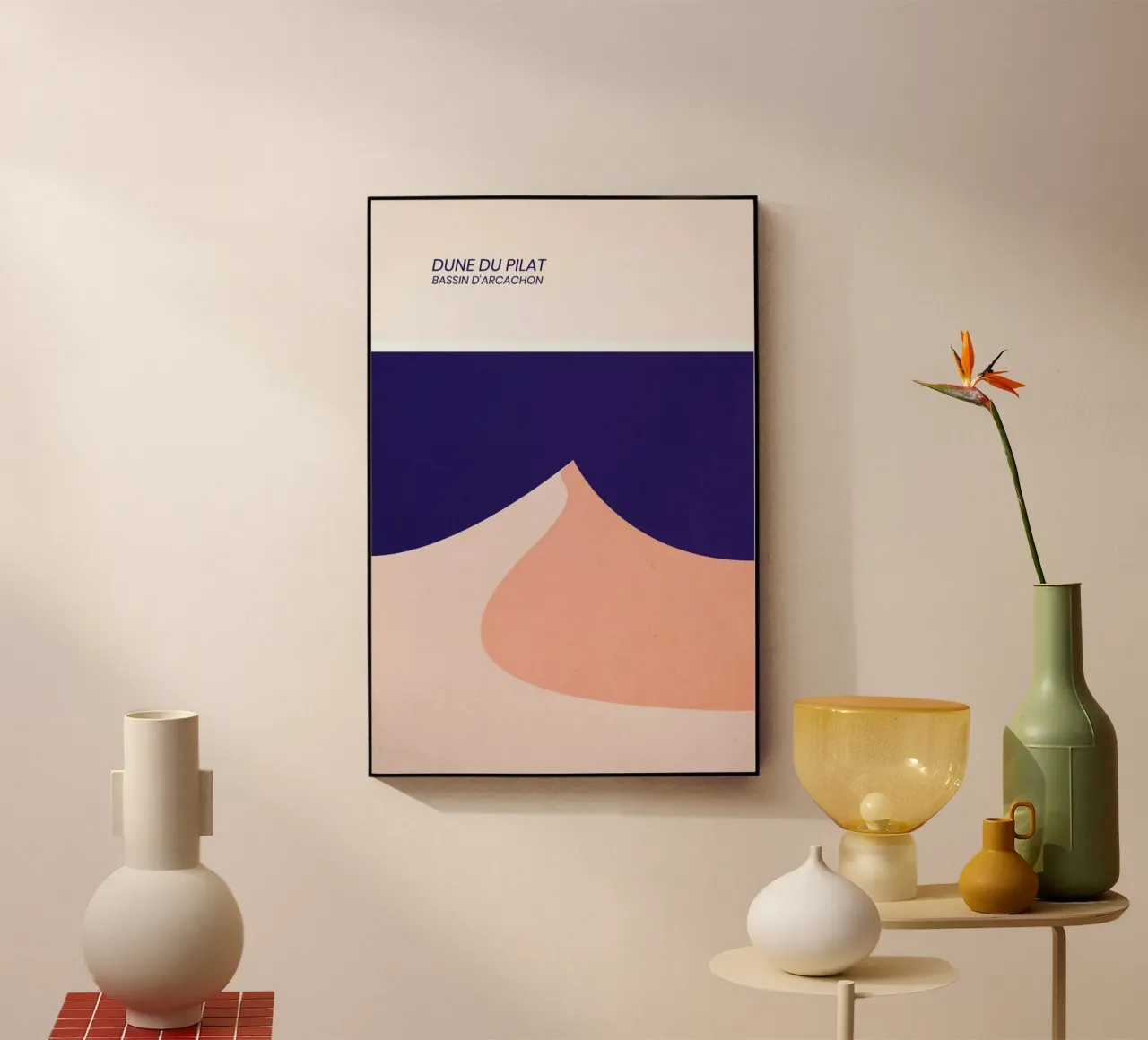 Dune du Pilat plexiglass da The Cartography Collection